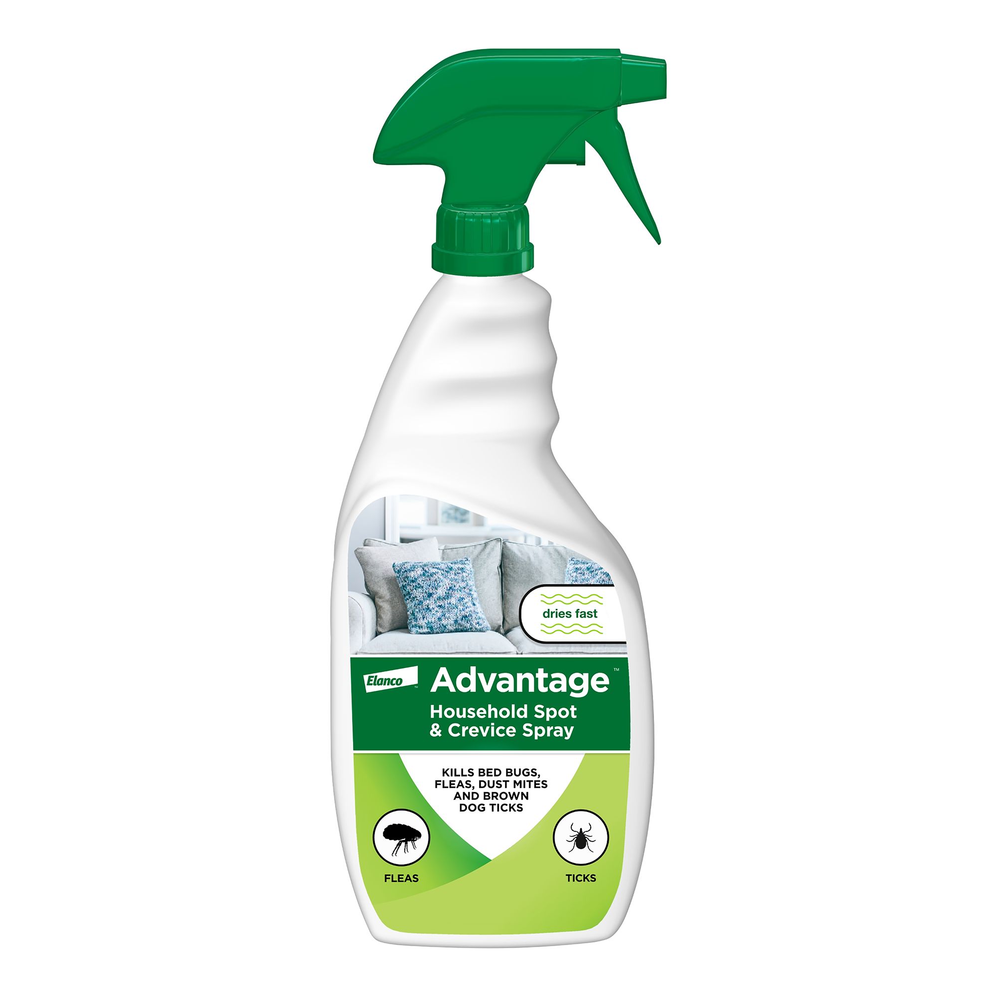 Advantage® Flea & Tick Household Spot & Crevice Spray dog Home & Yard