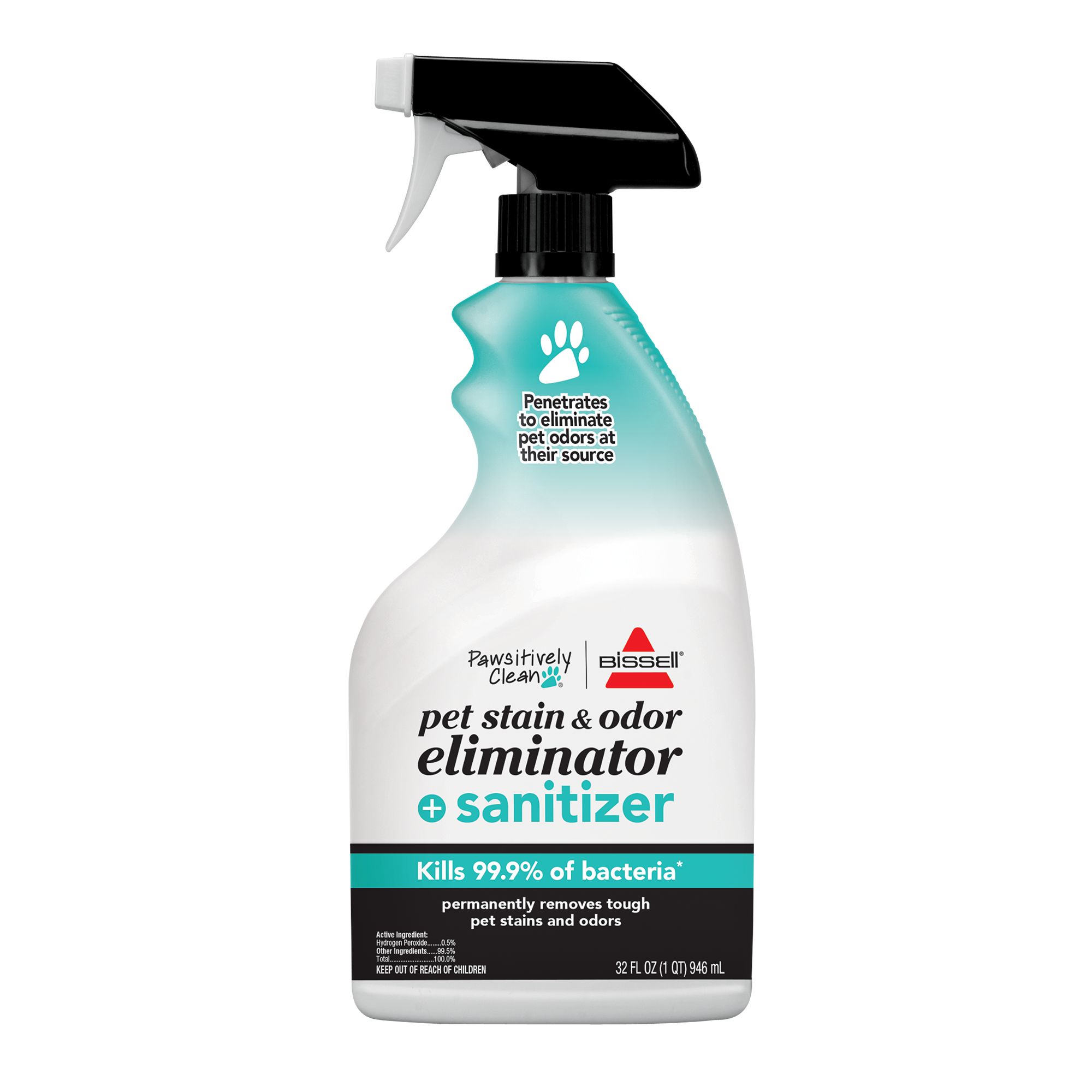 Bissell® Pawsitively Clean® Pet Stain & Odor Eliminator + Sanitizer dog Stain & Odor Removers