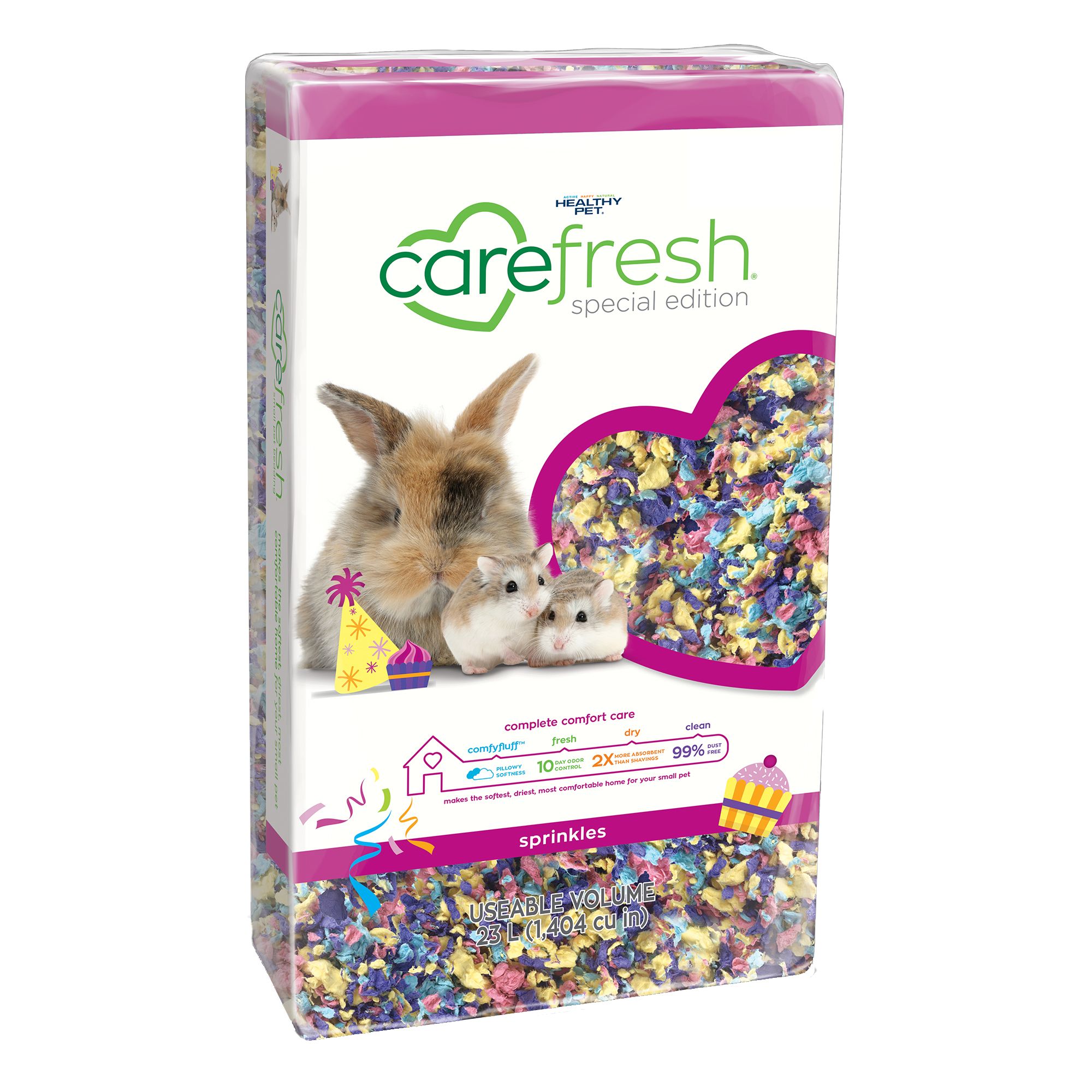 carefresh® Special Edition Small Pet Bedding Sprinkles small pet