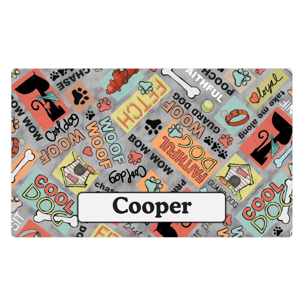 Drymate® Cool Dog Personalized Placemat dog Placemats PetSmart