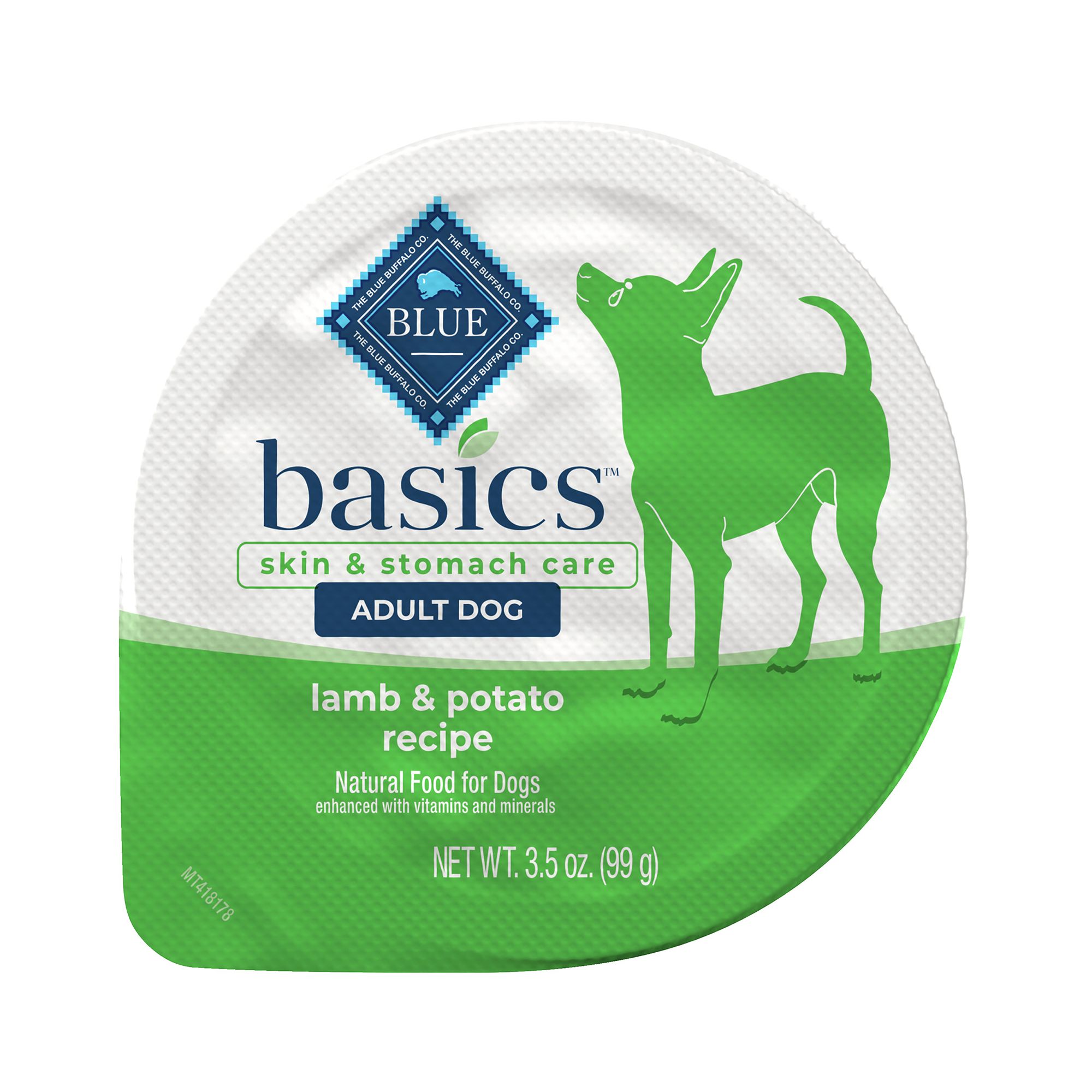 Blue Buffalo® Basics™ Small Breed Adult Wet Dog Food Grain Free, 3 Oz