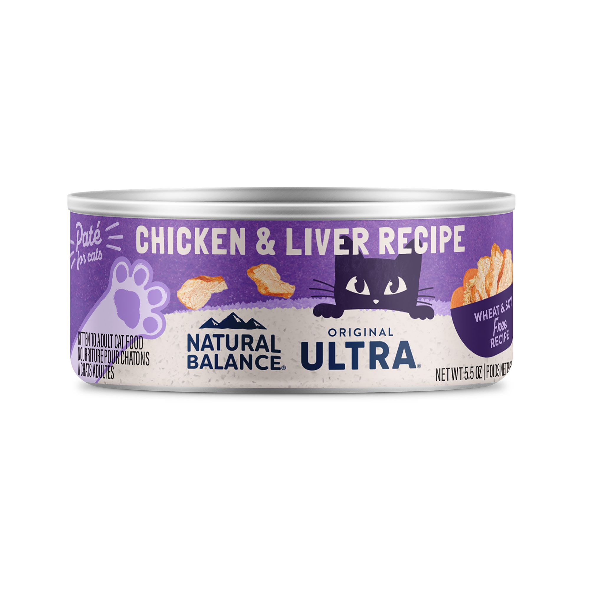 Natural Balance Ultra Premium Cat Food Chicken & Liver, Pate cat Wet Food PetSmart