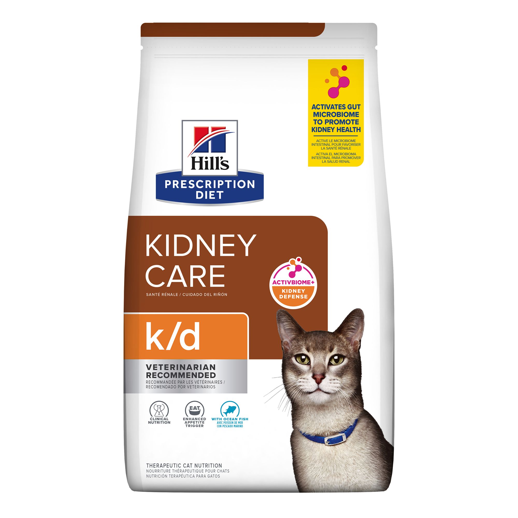 Hill's® Prescription Diet® k/d Kidney Care Cat Food Ocean Fish cat