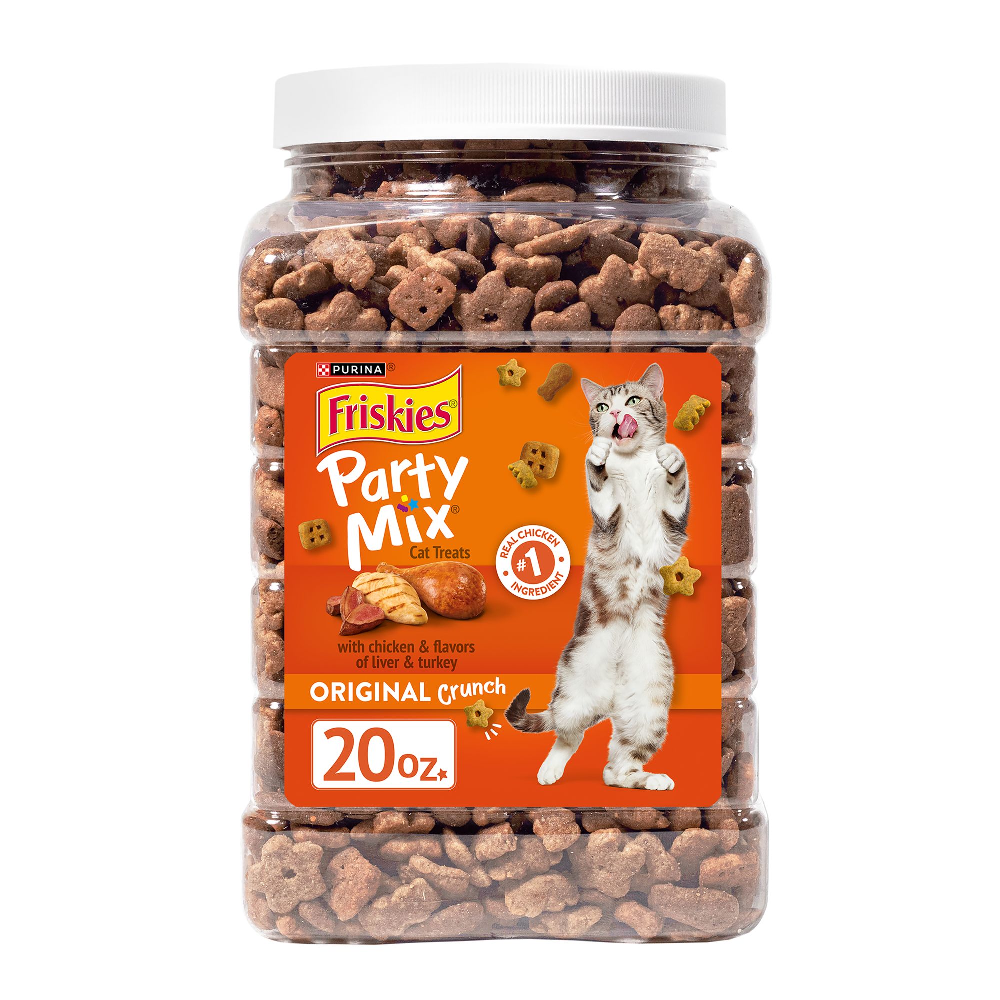 Purina® Friskies® Party Mix All Life Stages Cat Dry Food Chicken