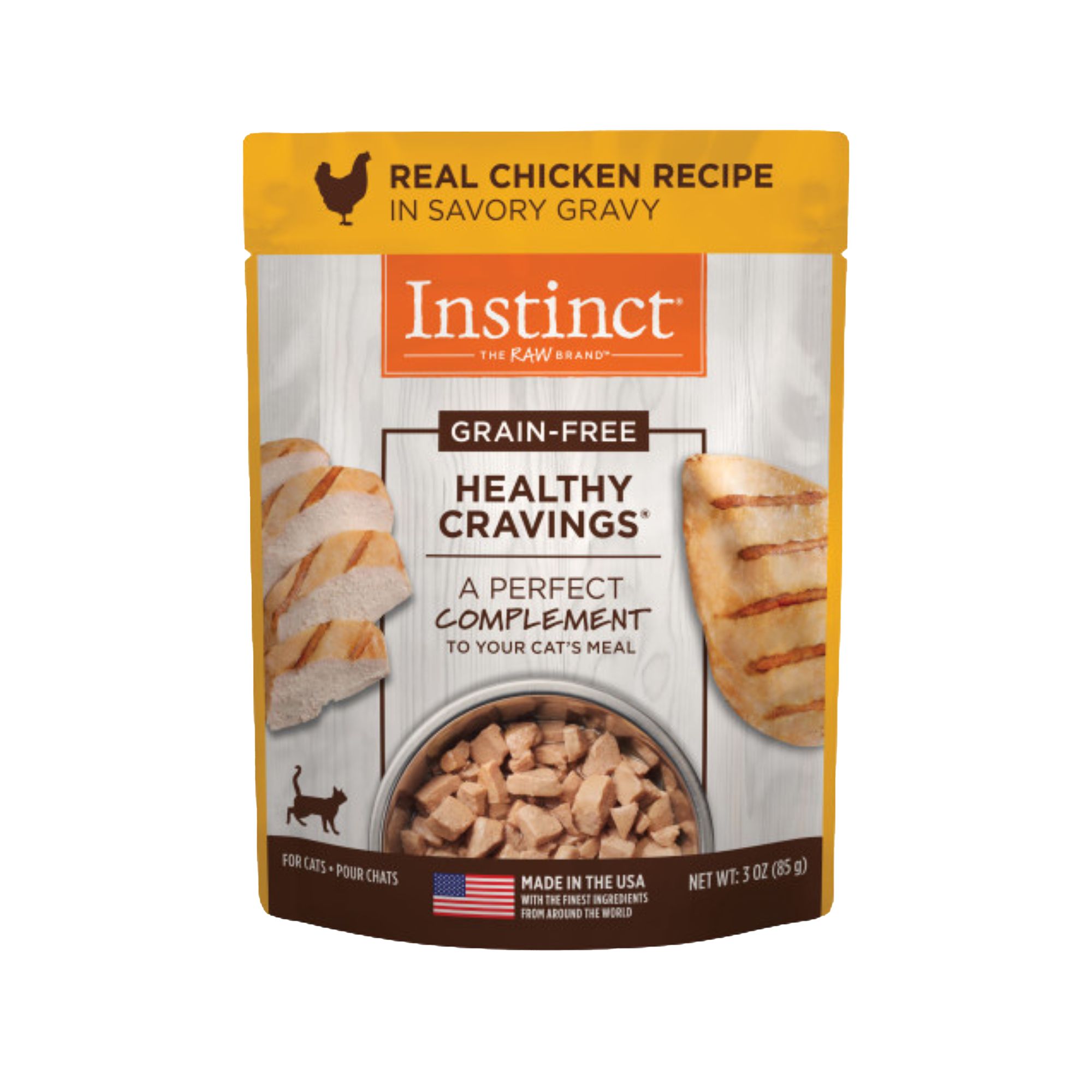 Instinct® Healthy Cravings Cat Food Topper Natural, Grain Free, Chicken cat Food Toppers