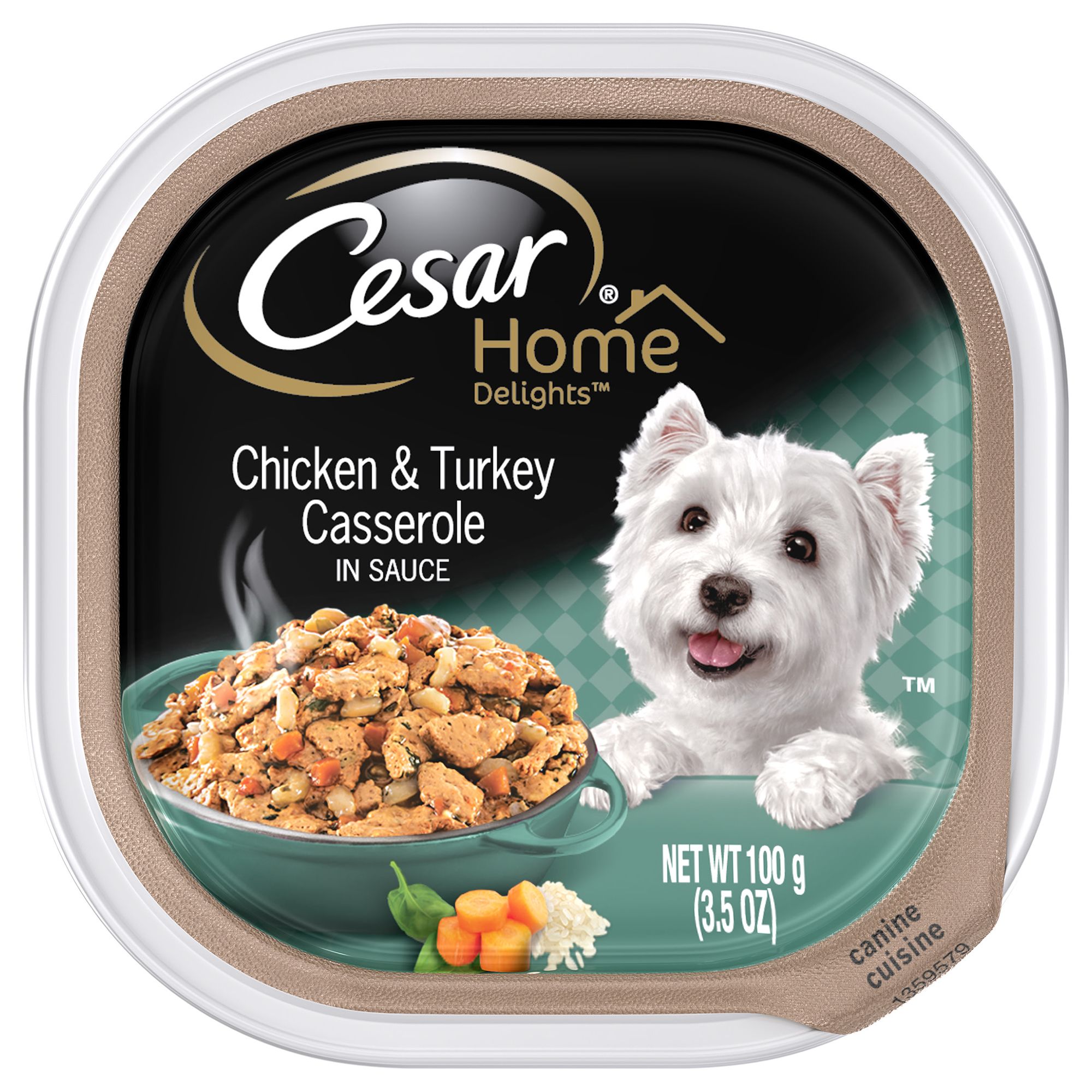 Cesar® Home Delights™ Dog Food Chicken & Turkey Casserole dog