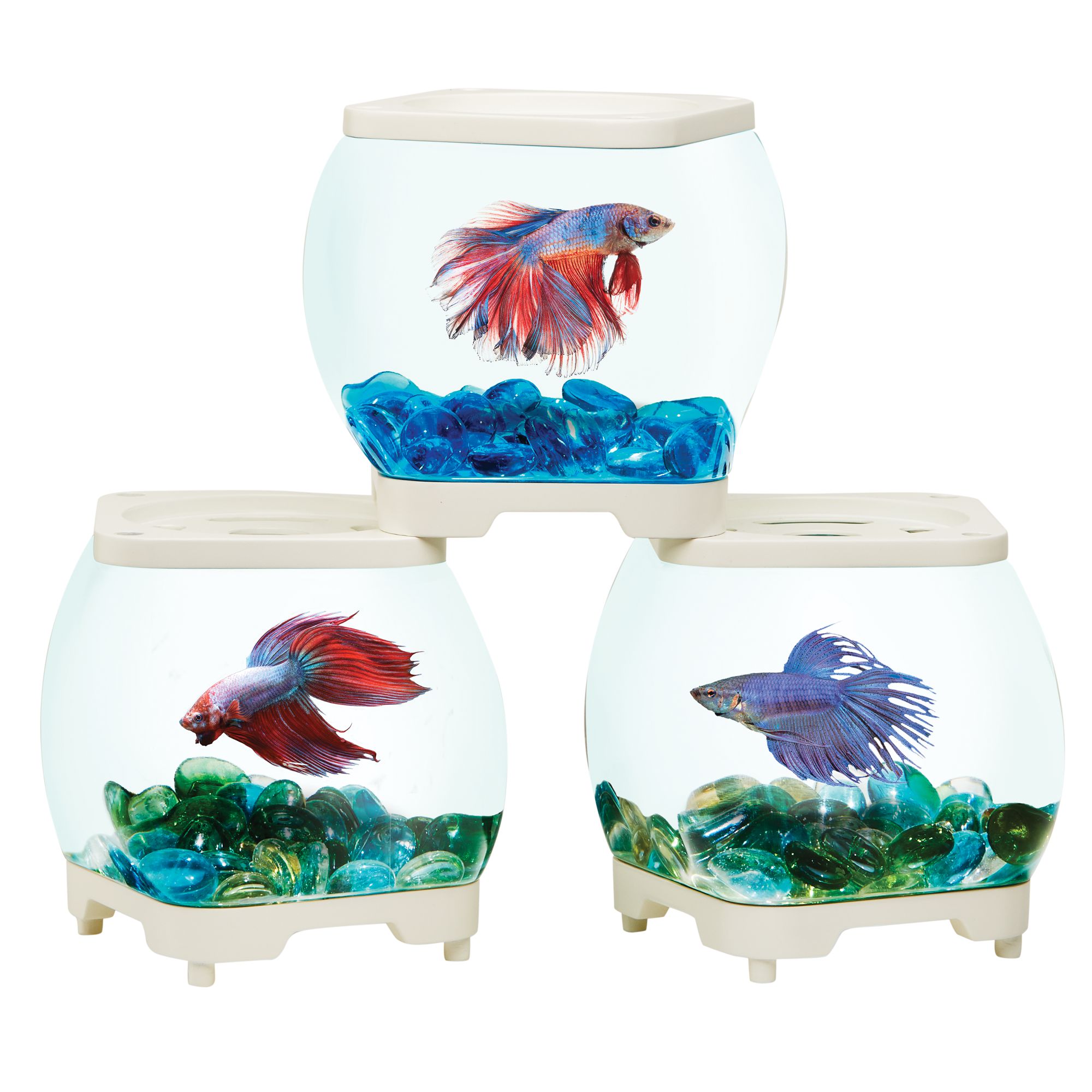 Top Fin® Stackable Studio Betta Tank fish Aquariums PetSmart