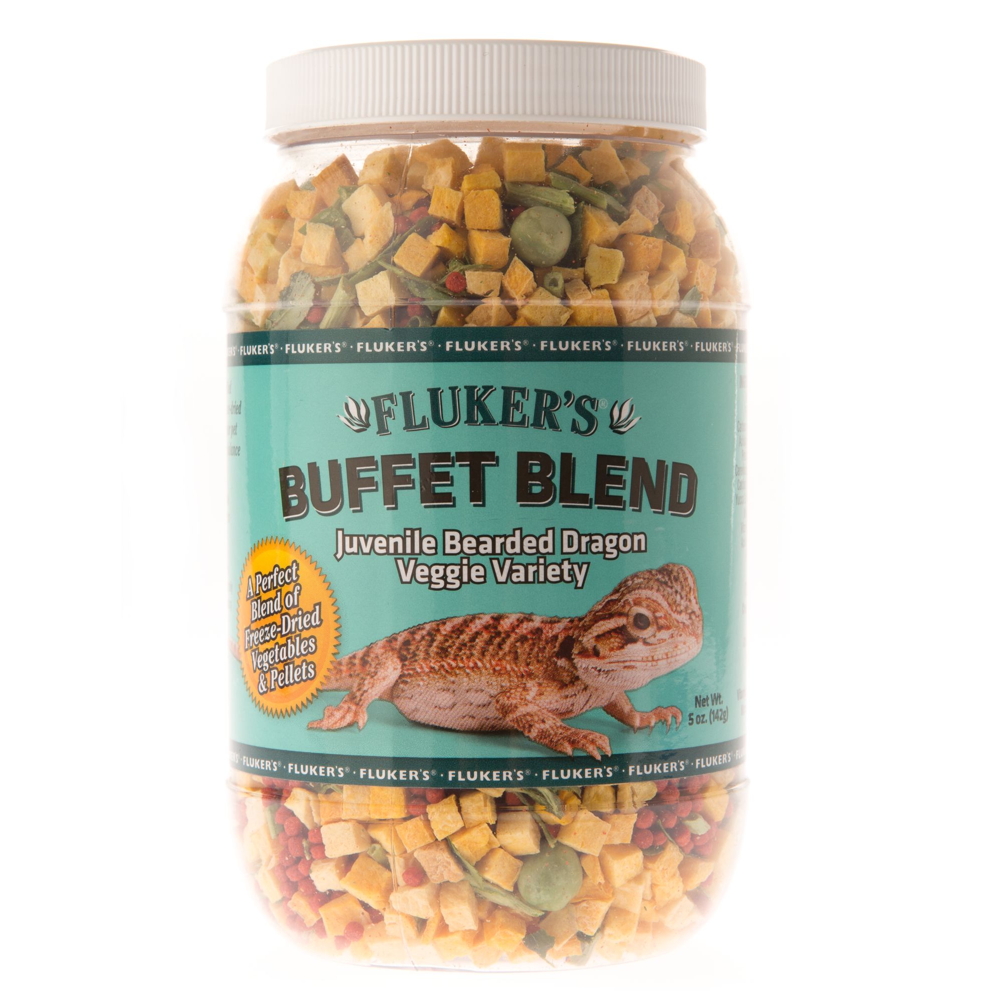 Fluker's® Freeze Dried Veggie Buffet Blend for Junvenile Bearded Dragons