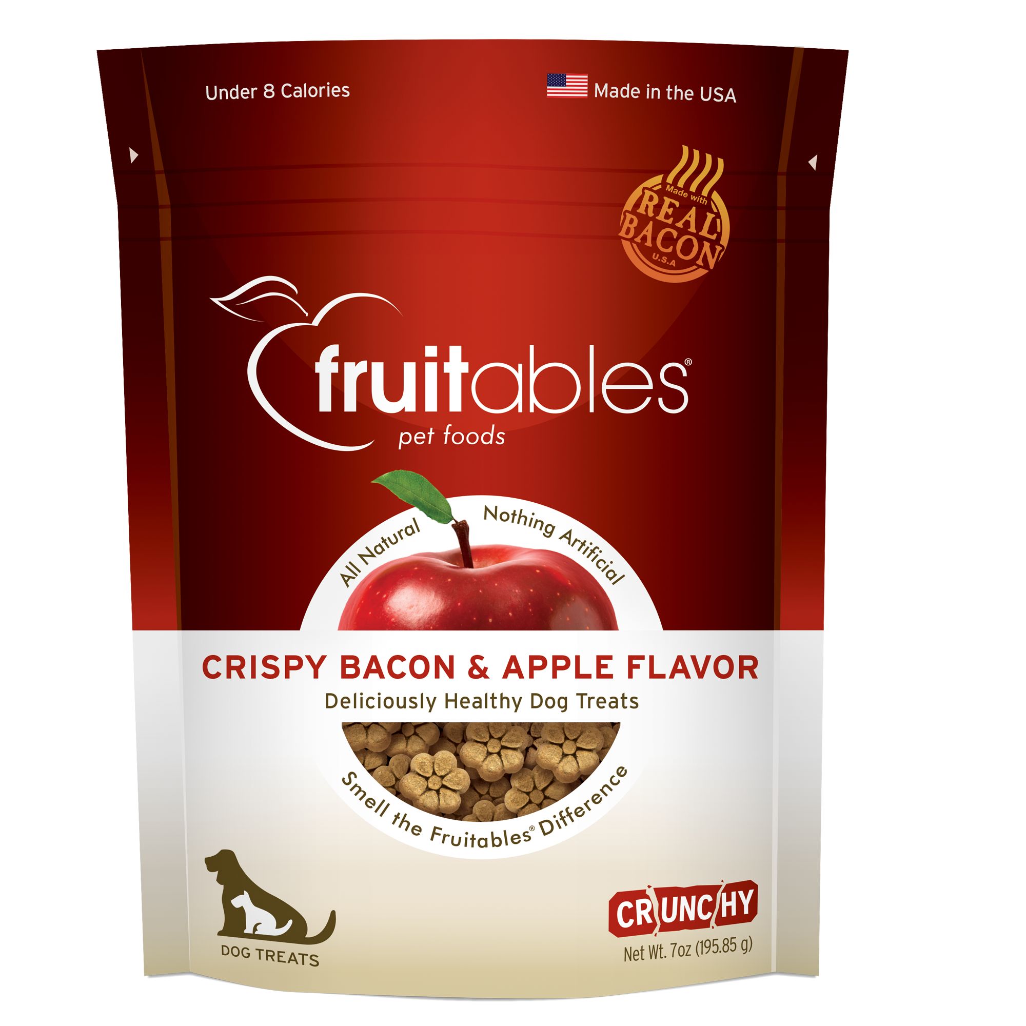 Fruitables® Dog Treat Natural, Bacon & Apple dog Biscuits & Bakery