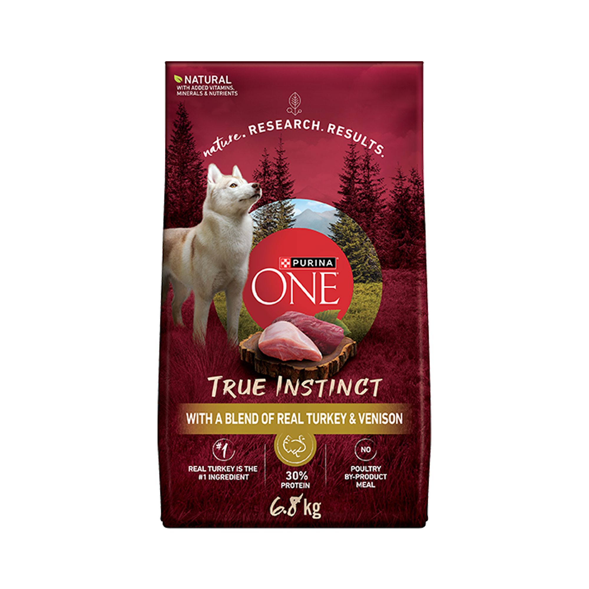Purina ONE SmartBlend True Instinct Adult Dog Food Turkey & Venison