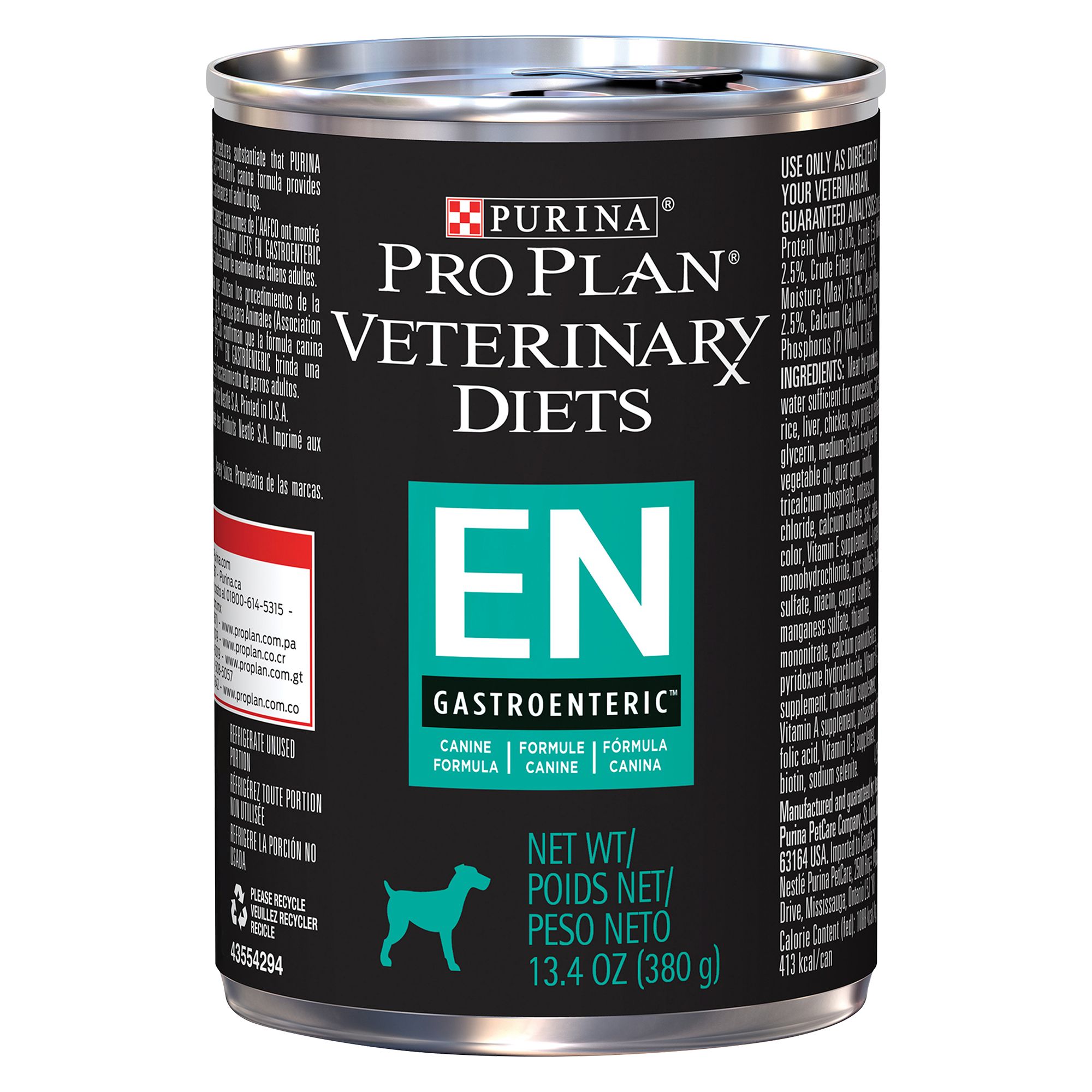 Purina® Pro Plan® Veterinary Diets All Life Stage Dog Food EN, Gastroenteric