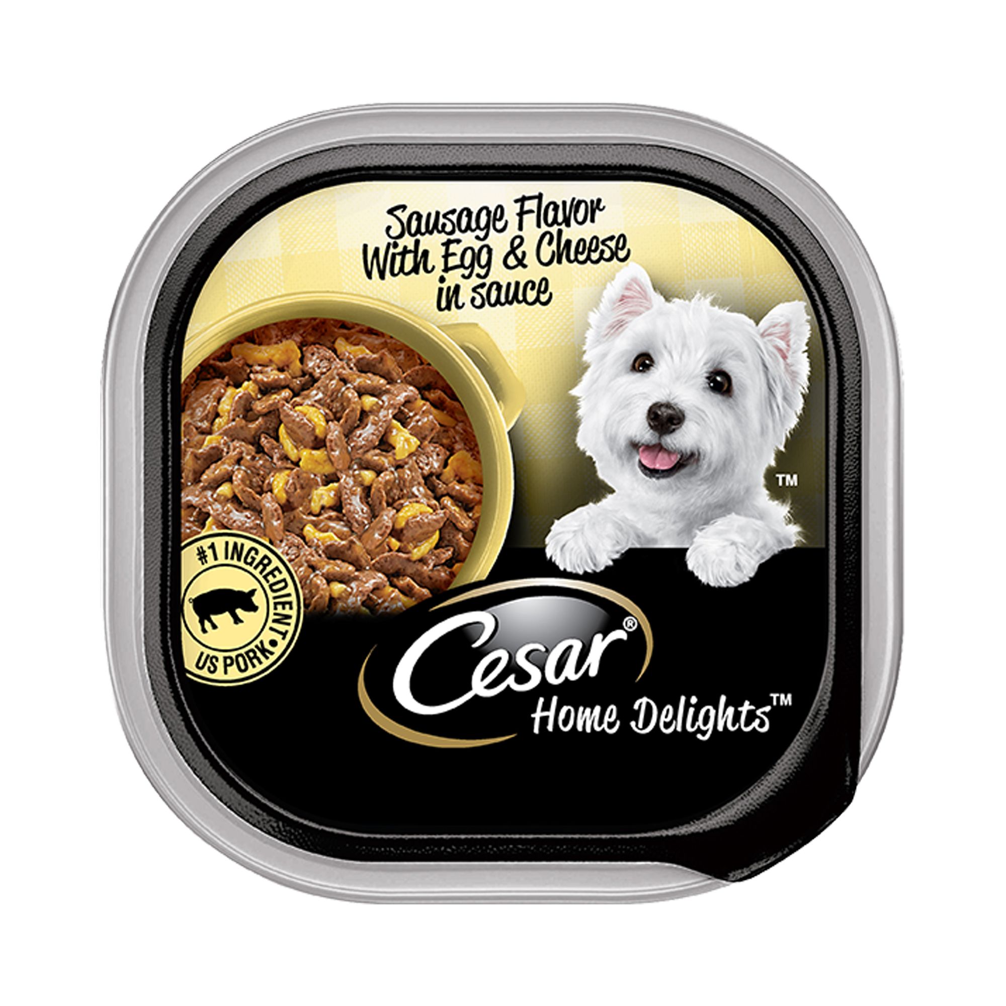 Cesar® Classics Home Delights Adult Wet Dog Food Chunks in Gravy , 3.