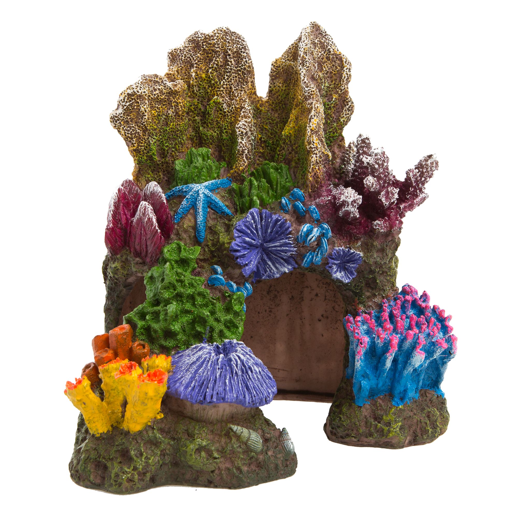 Top Fin® Coral Reef Cave Aquarium Ornament fish Ornaments PetSmart