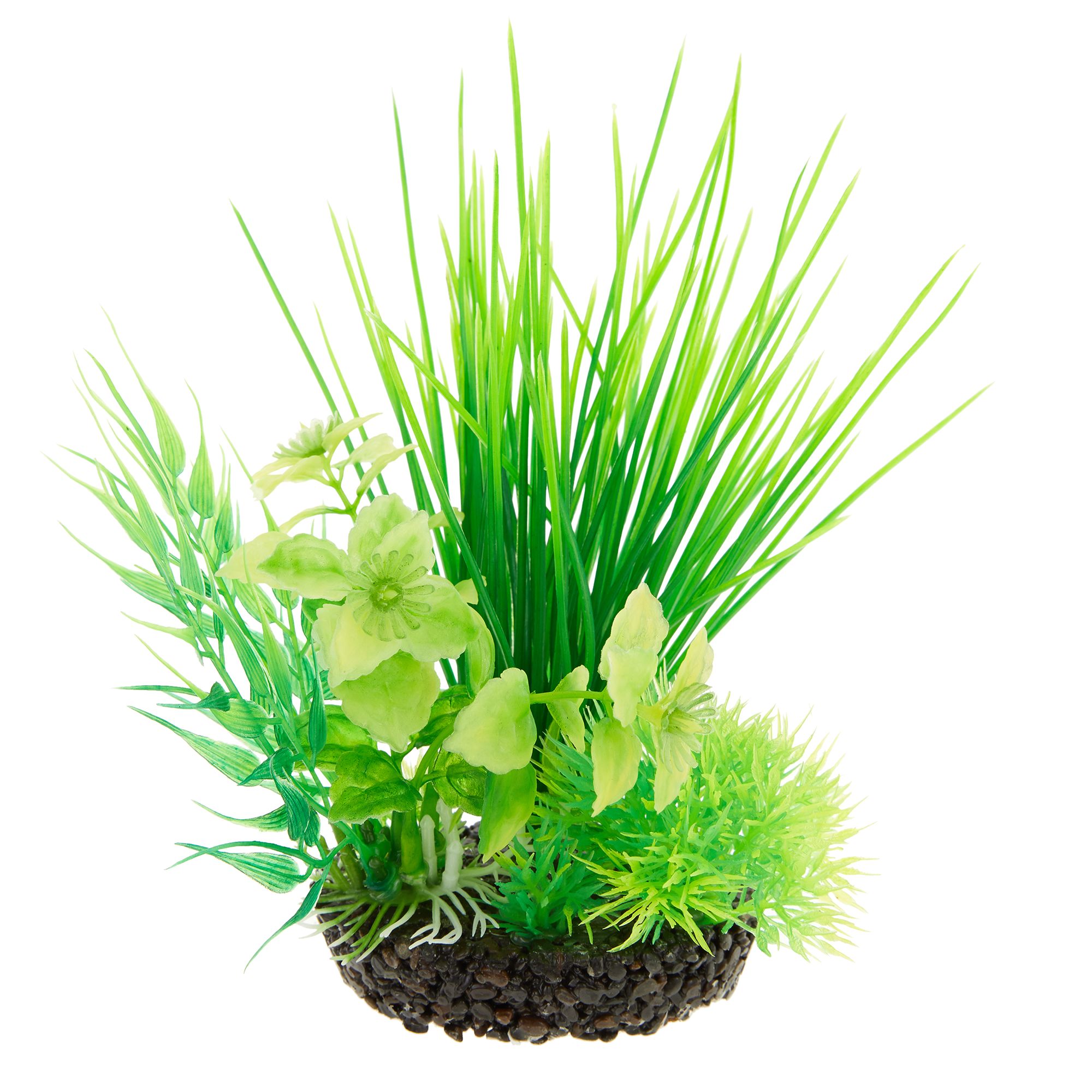 Top Fin® Artificial GlowintheDark Aquarium Plant 7" fish