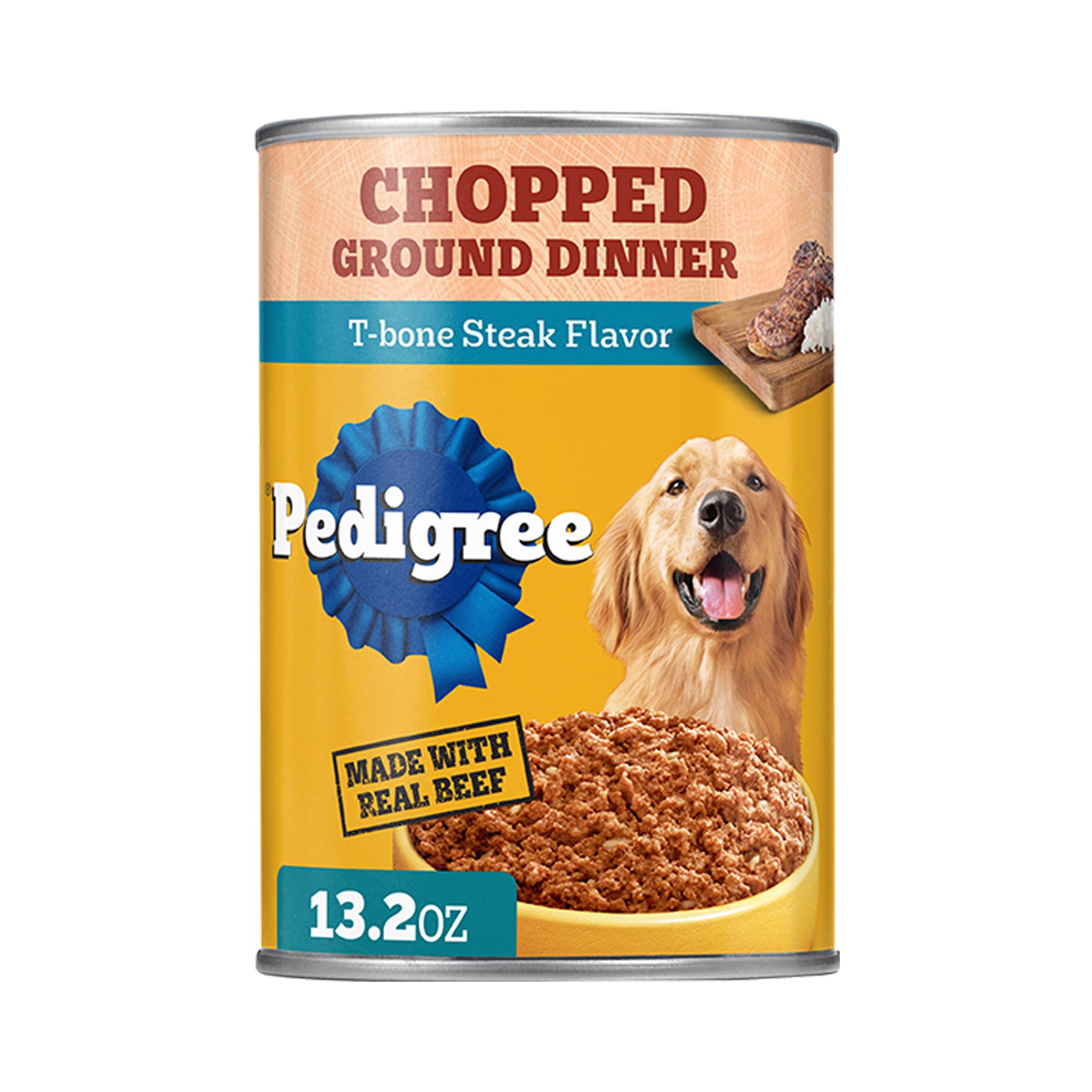 PEDIGREE® Adult Dog Food TBone Steak dog Canned Food PetSmart