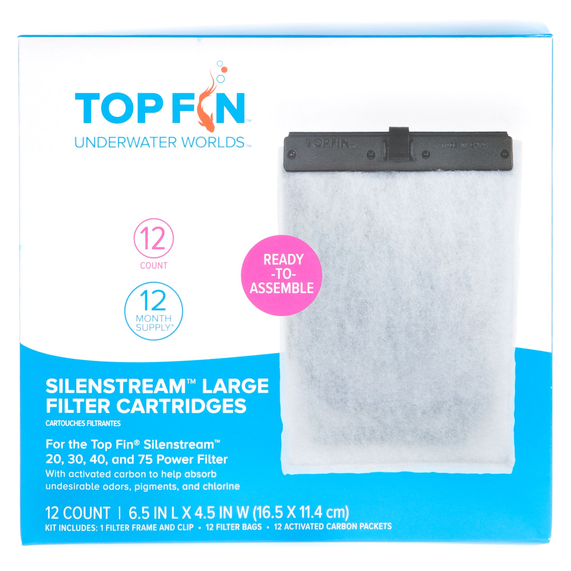 Top Fin Large Aquarium Filter Cartridge Aquarium Views