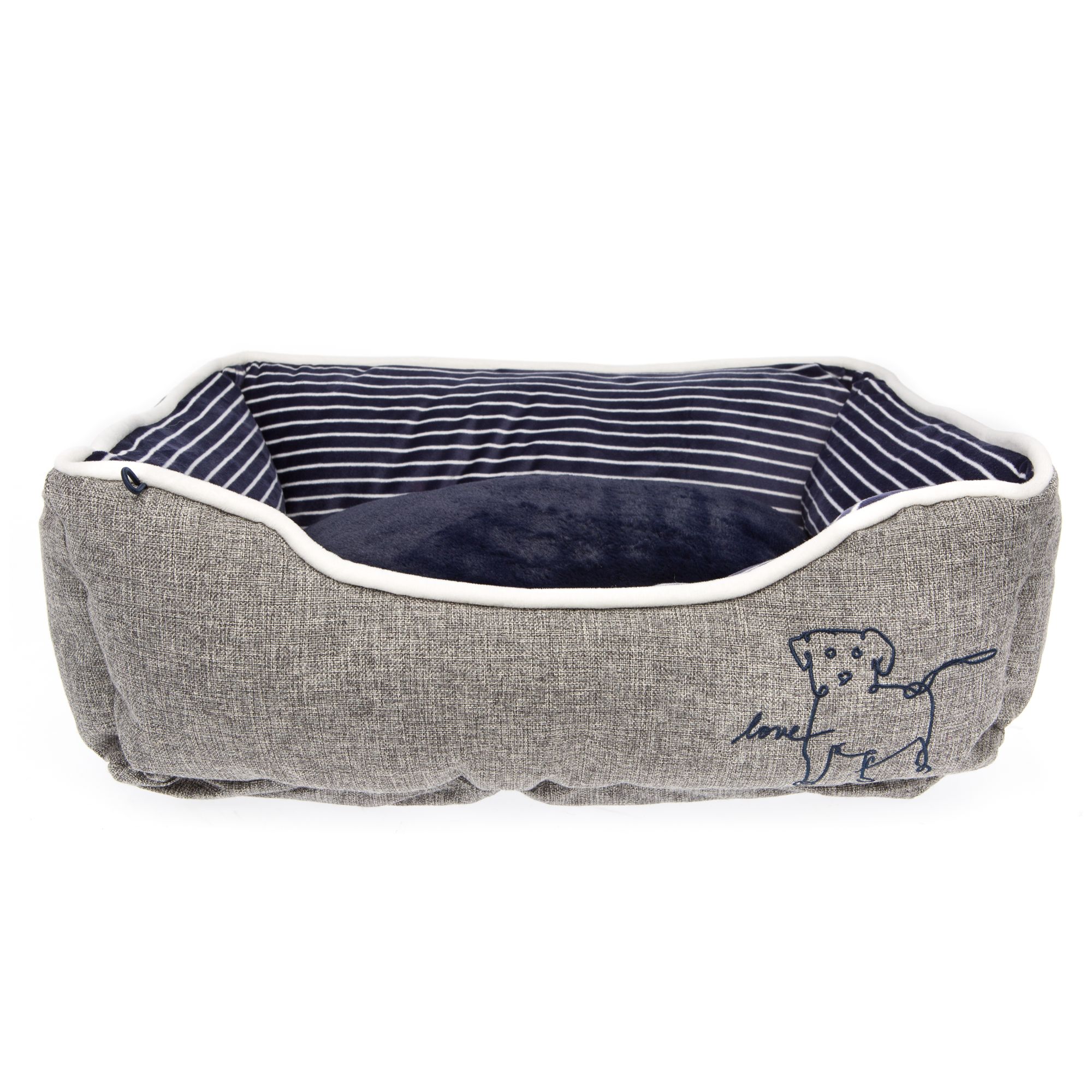 ED Ellen DeGeneres Dog Love Cuddler Dog Bed dog Cuddler Beds PetSmart