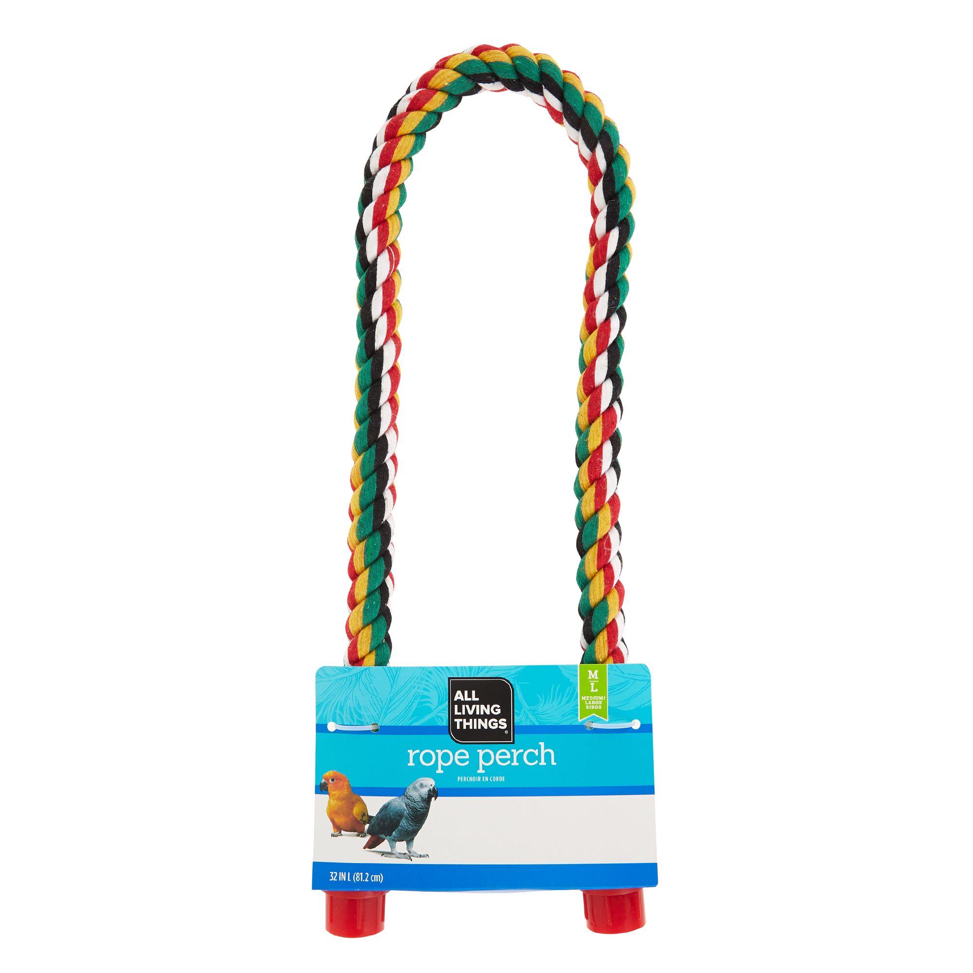 All Living Things® Rope Bird Perch bird Perches & Swings PetSmart