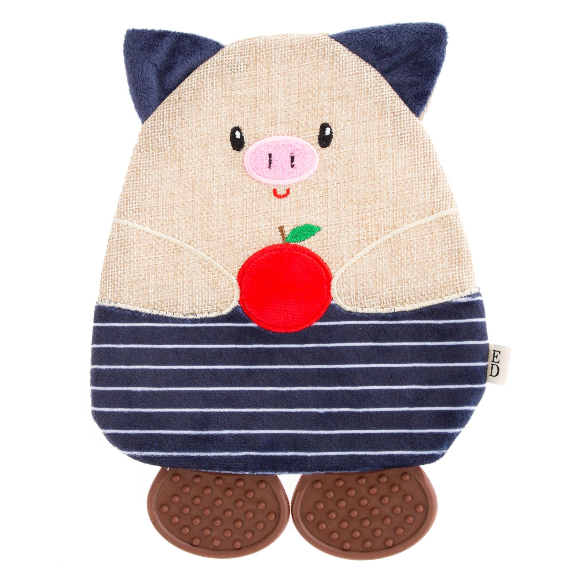 ED Ellen DeGeneres Flattie Pig Dog Toy Crinkle dog Plush Toys