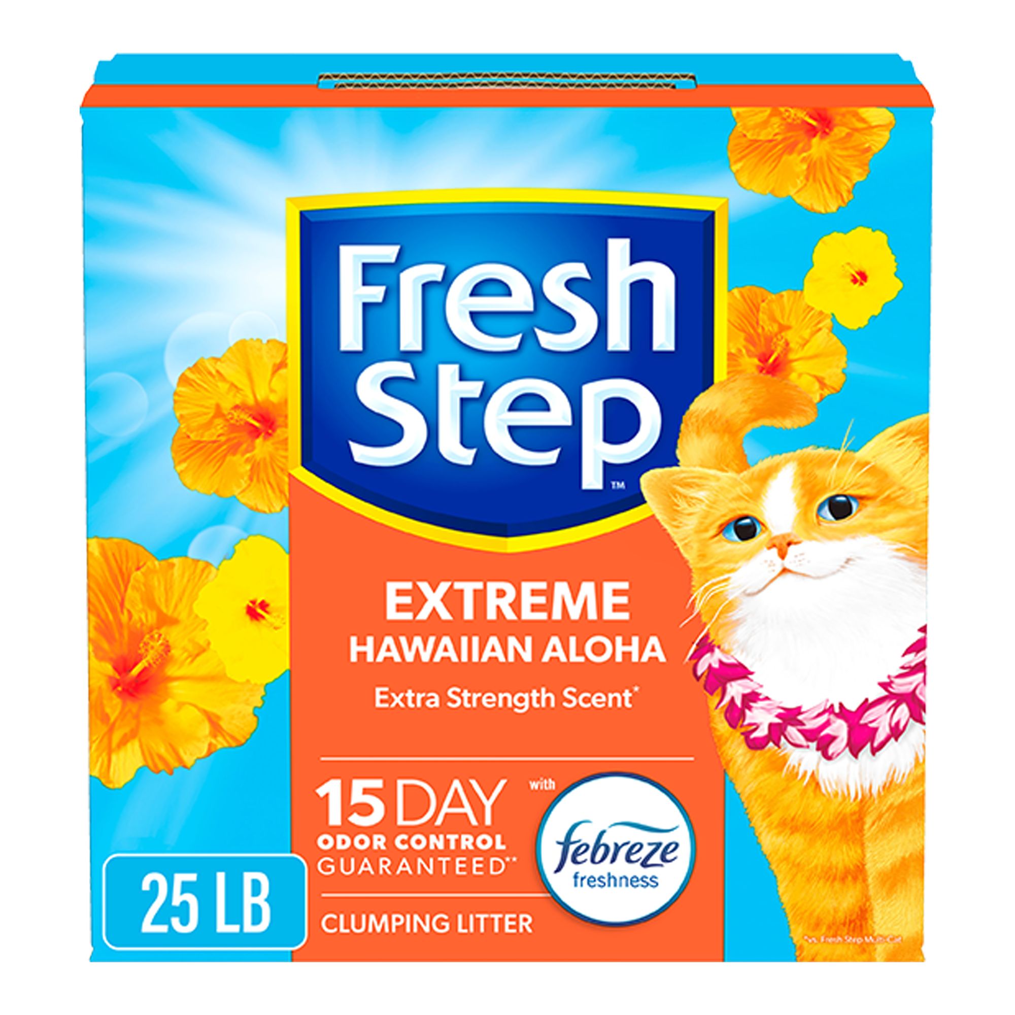 Fresh Step® Extreme with Febreze™ Clay Cat Litter Hawaiian Aloha