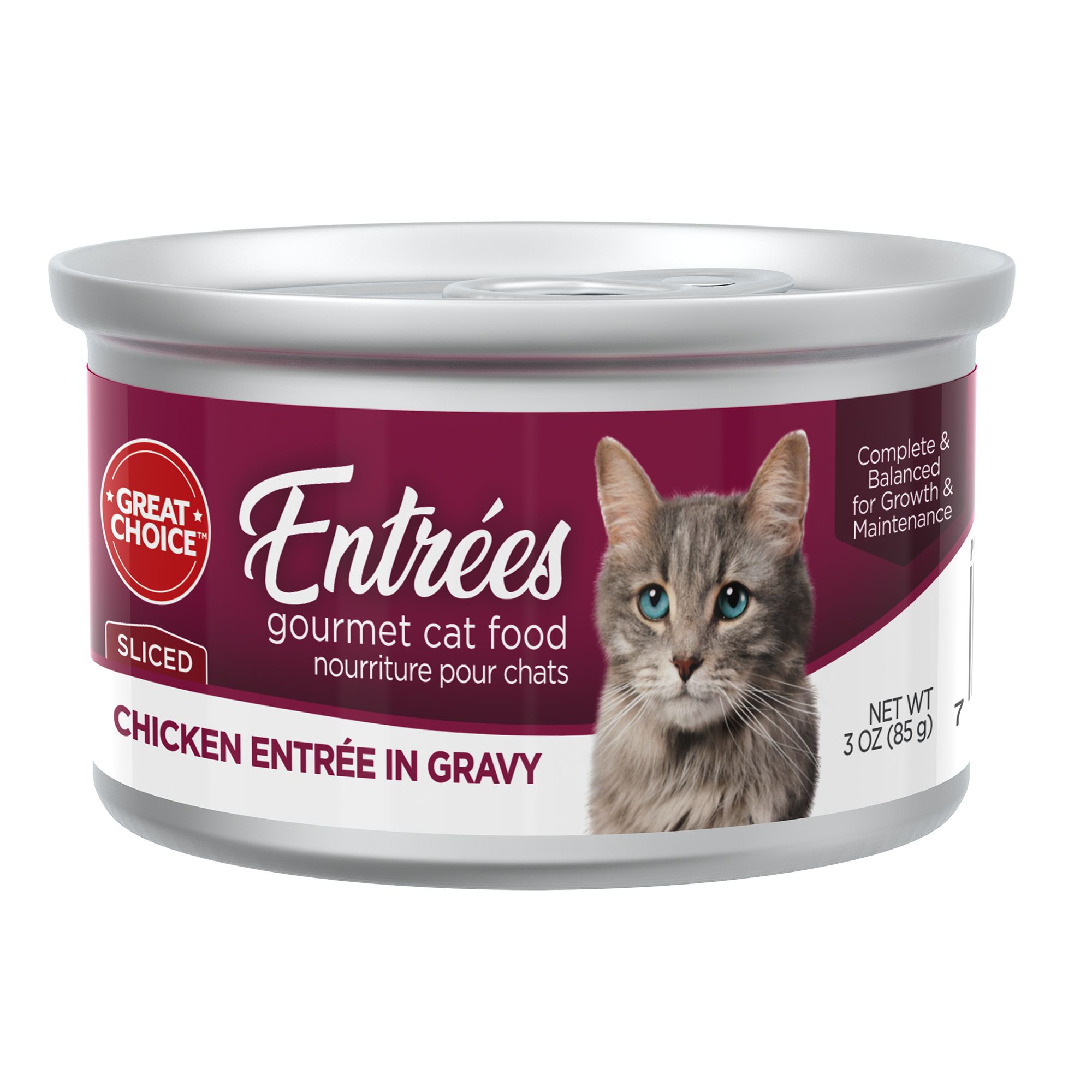 Grreat Choice® Gourmet Cat Food Chicken Feast cat Wet Food PetSmart