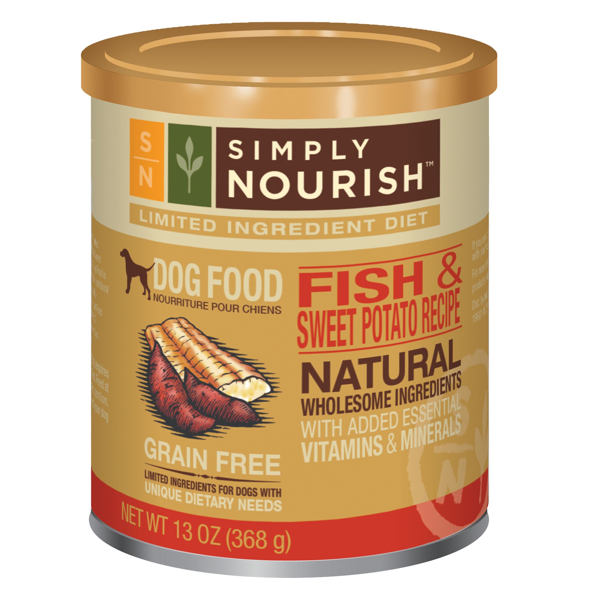 Simply Nourish™ Limited Ingredient Diet Dog Food Natural, Grain Free