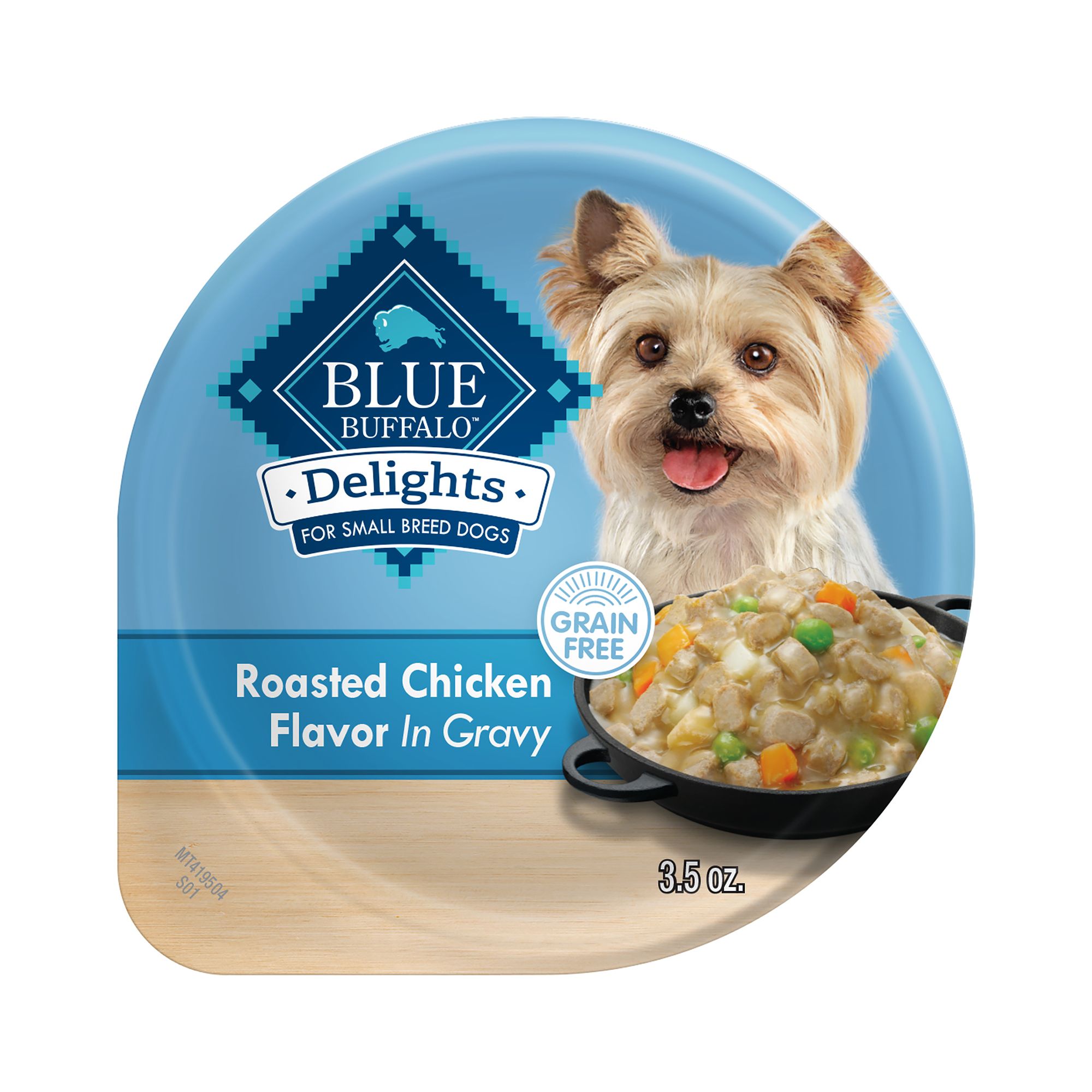 Blue Buffalo® Divine Delights Small Breed Adult Wet Dog Food Natural, 3.5 Oz. dog Canned