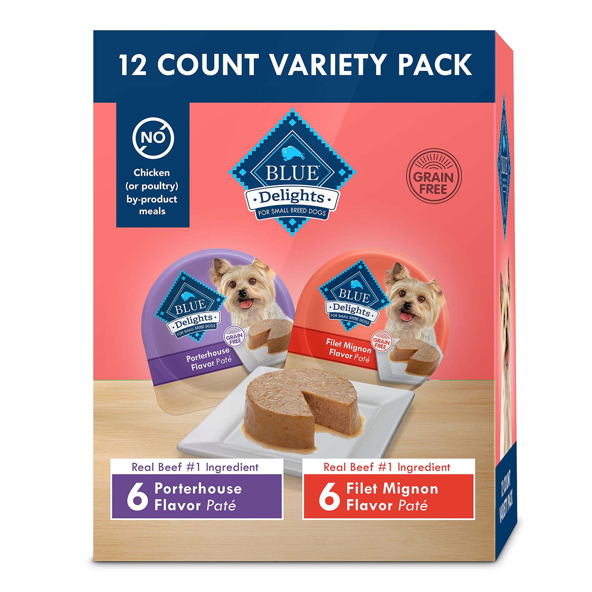 Blue Buffalo® Divine Delights Small Breed Adult Wet Dog Food Natural