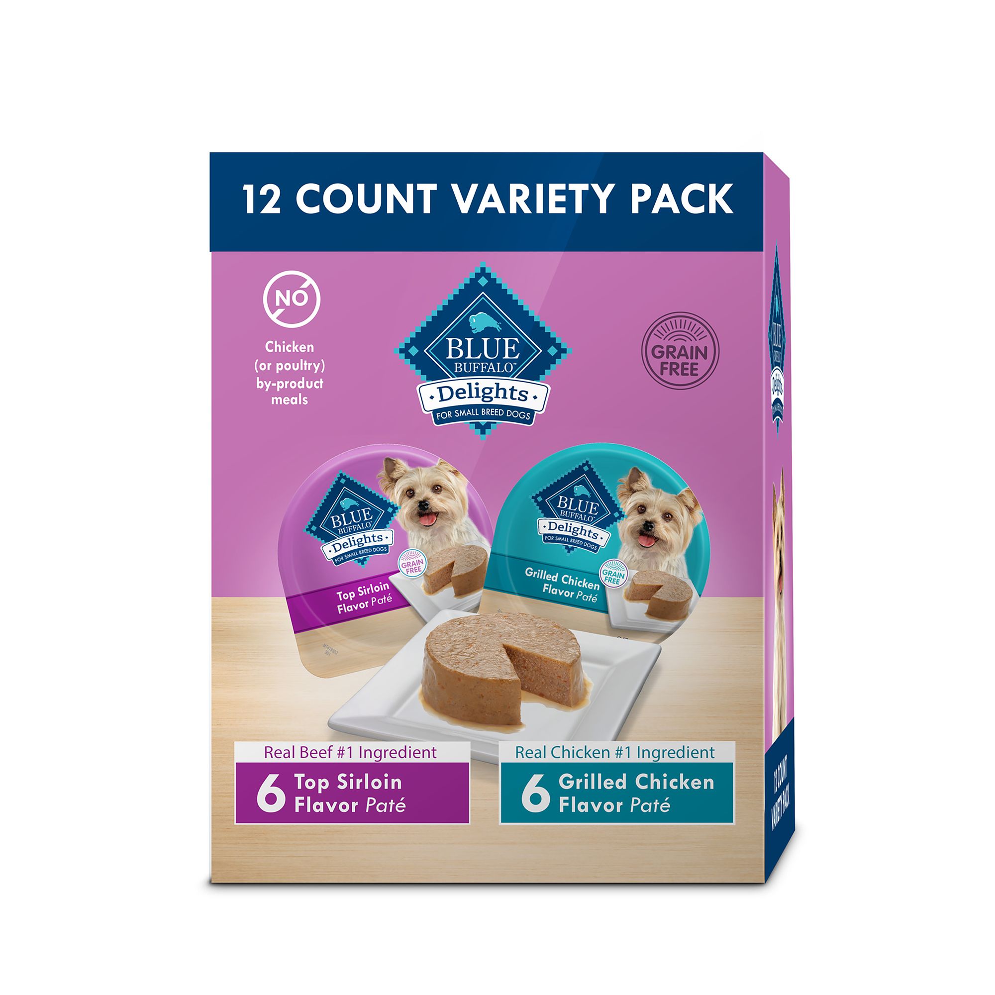 Blue Buffalo® Divine Delights Small Breed Adult Wet Dog Food Natural