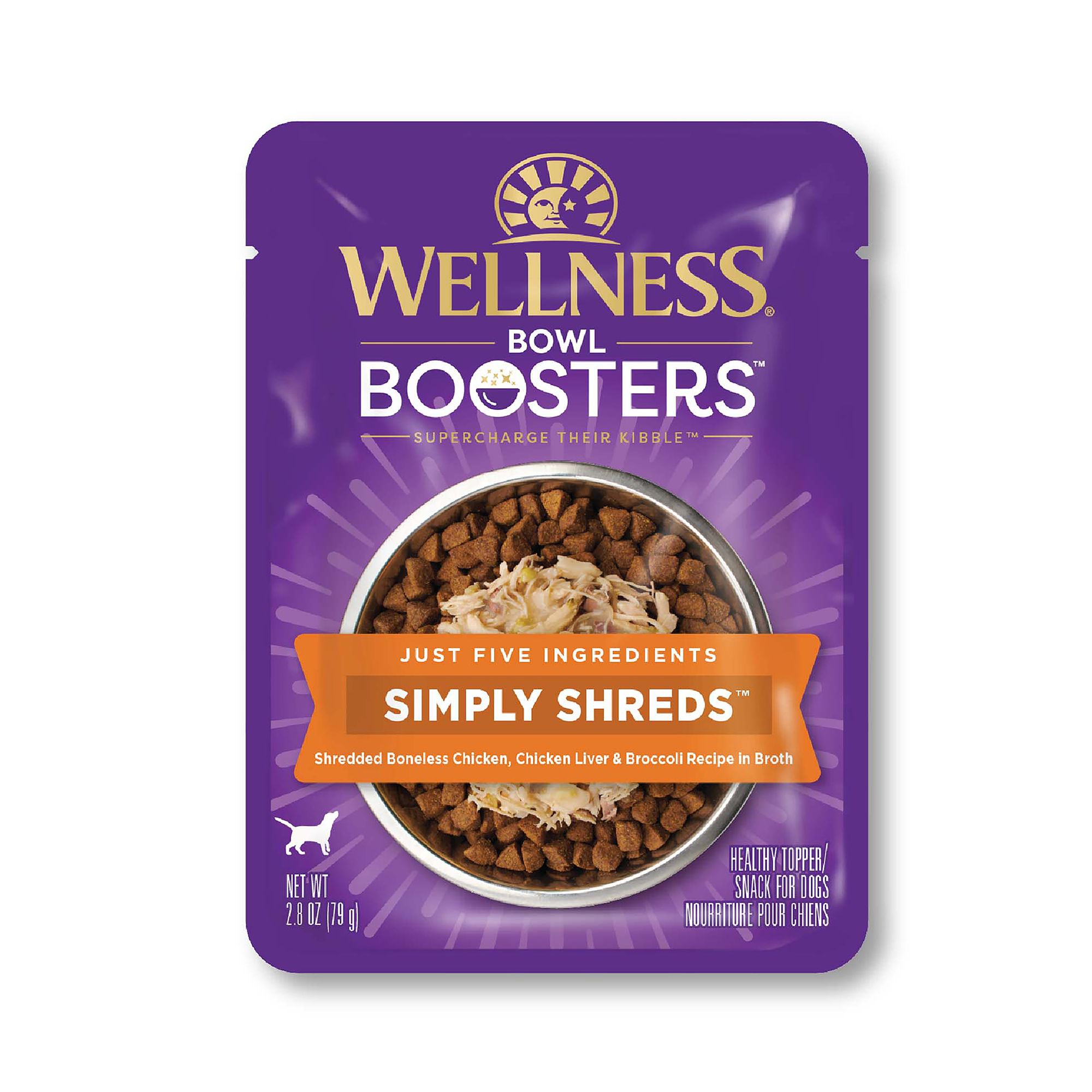 Wellness® Bowl Boosters Simply Shreds All Life Stage Dog Food Topper