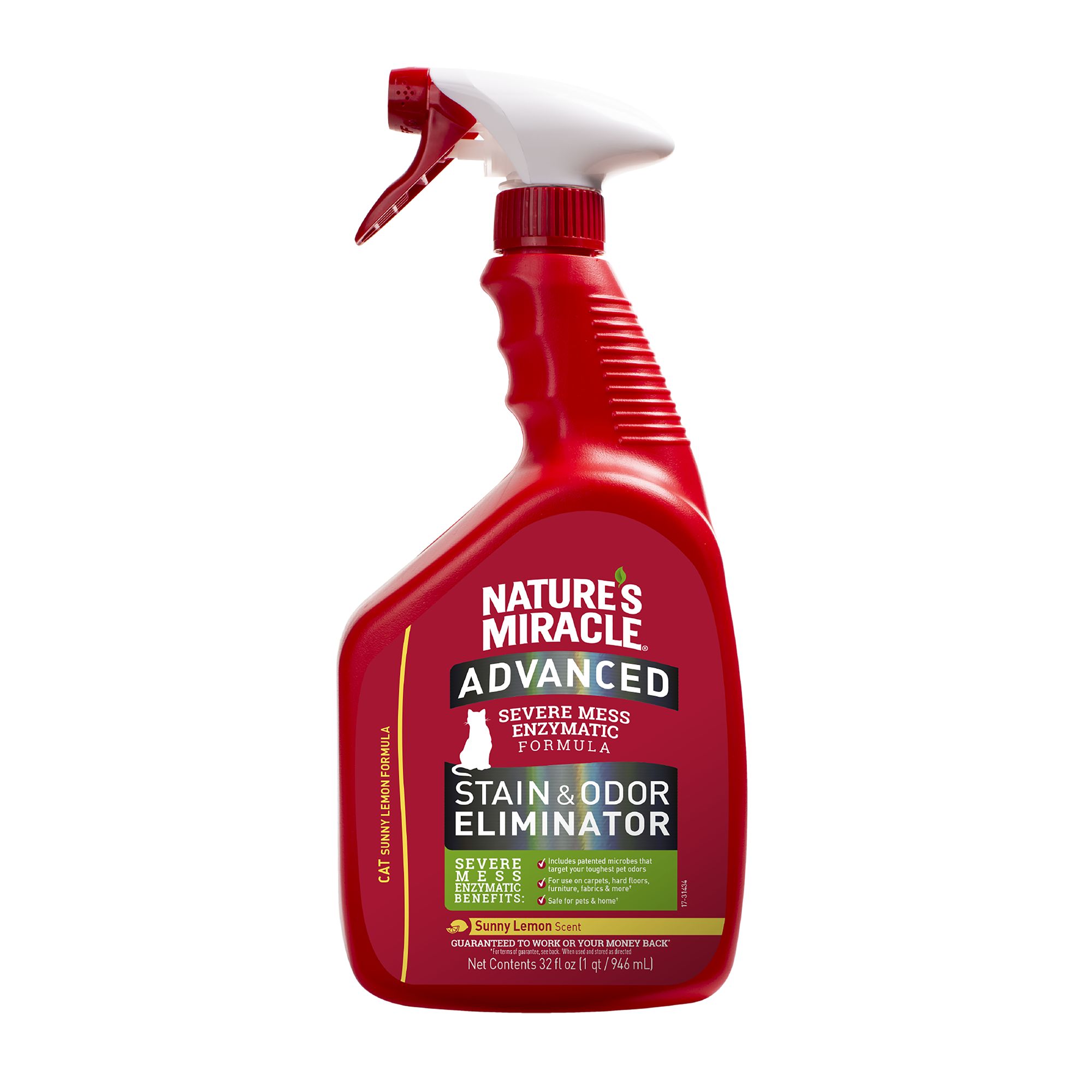 Nature's Miracle® Just for Cats Advanced Stain & Odor Remover Sunny