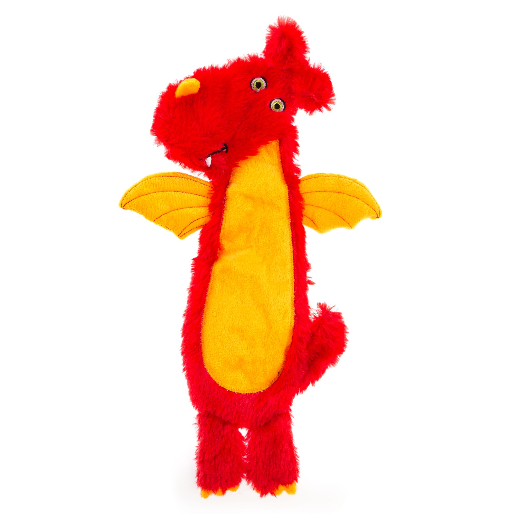 Thrills & Chills™ Halloween Dragon Flattie Dog Toy