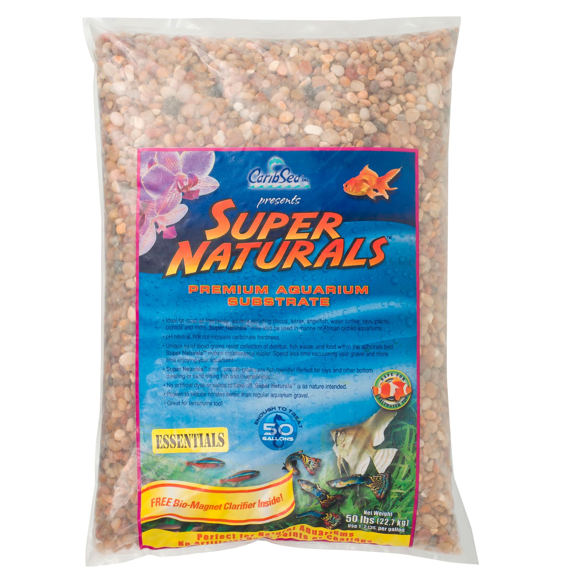 CaribSea Super Natural Jelly Beans Aquarium Gravel fish Gravel, Sand