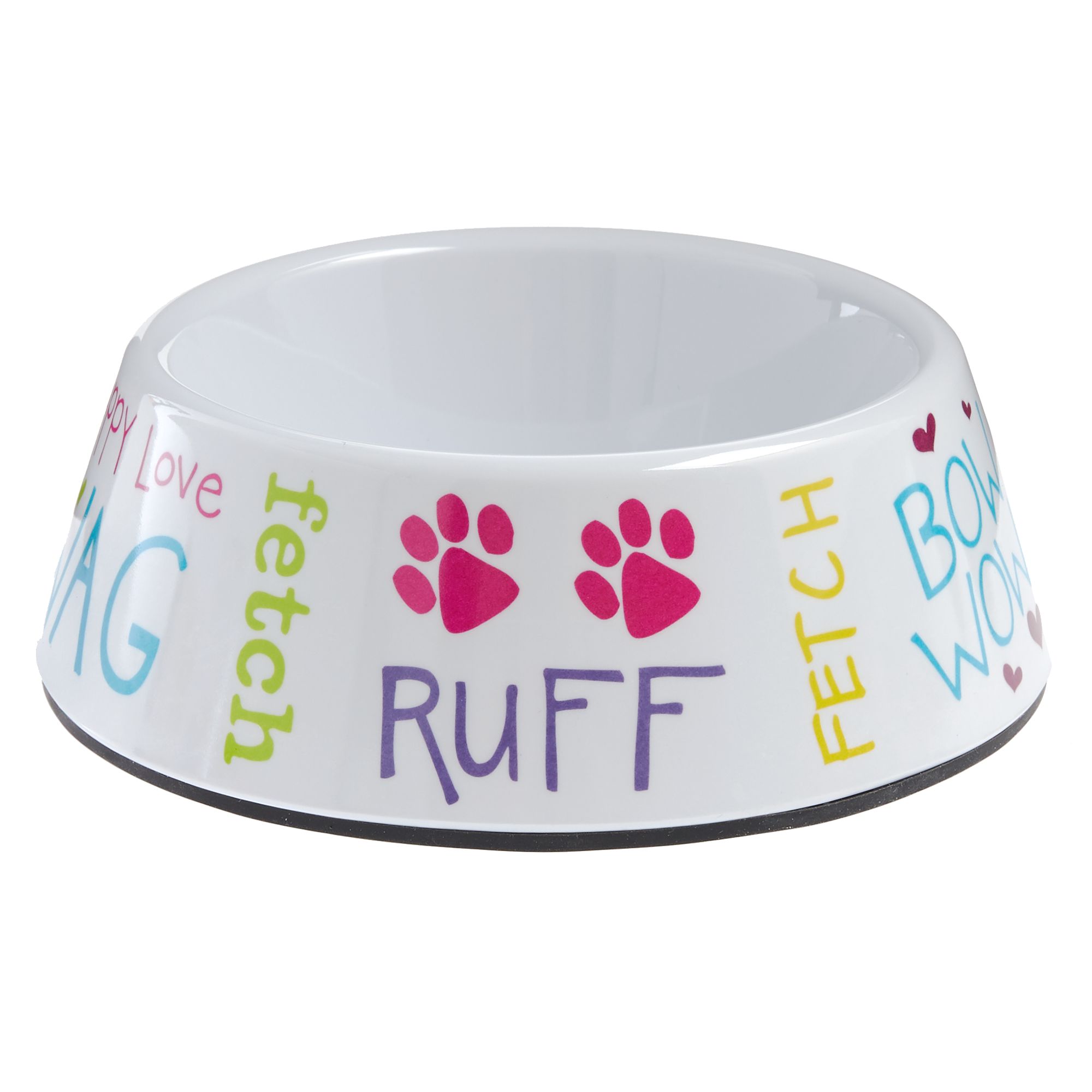 Top Paw® Fun with Words Dog Bowl dog Food & Water Bowls PetSmart