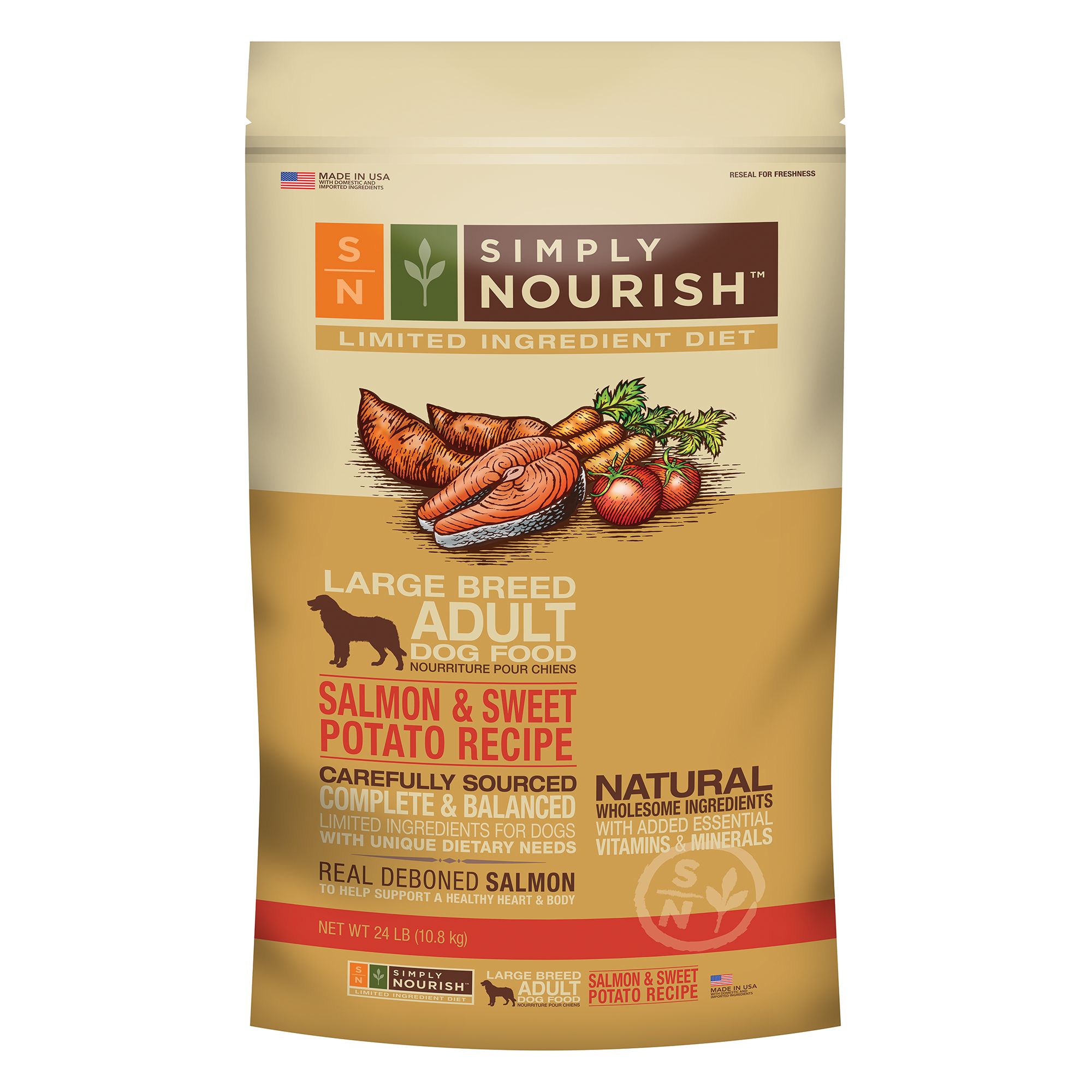 Simply Nourish™ Limited Ingredient Diet Large Breed Dog Food Natural