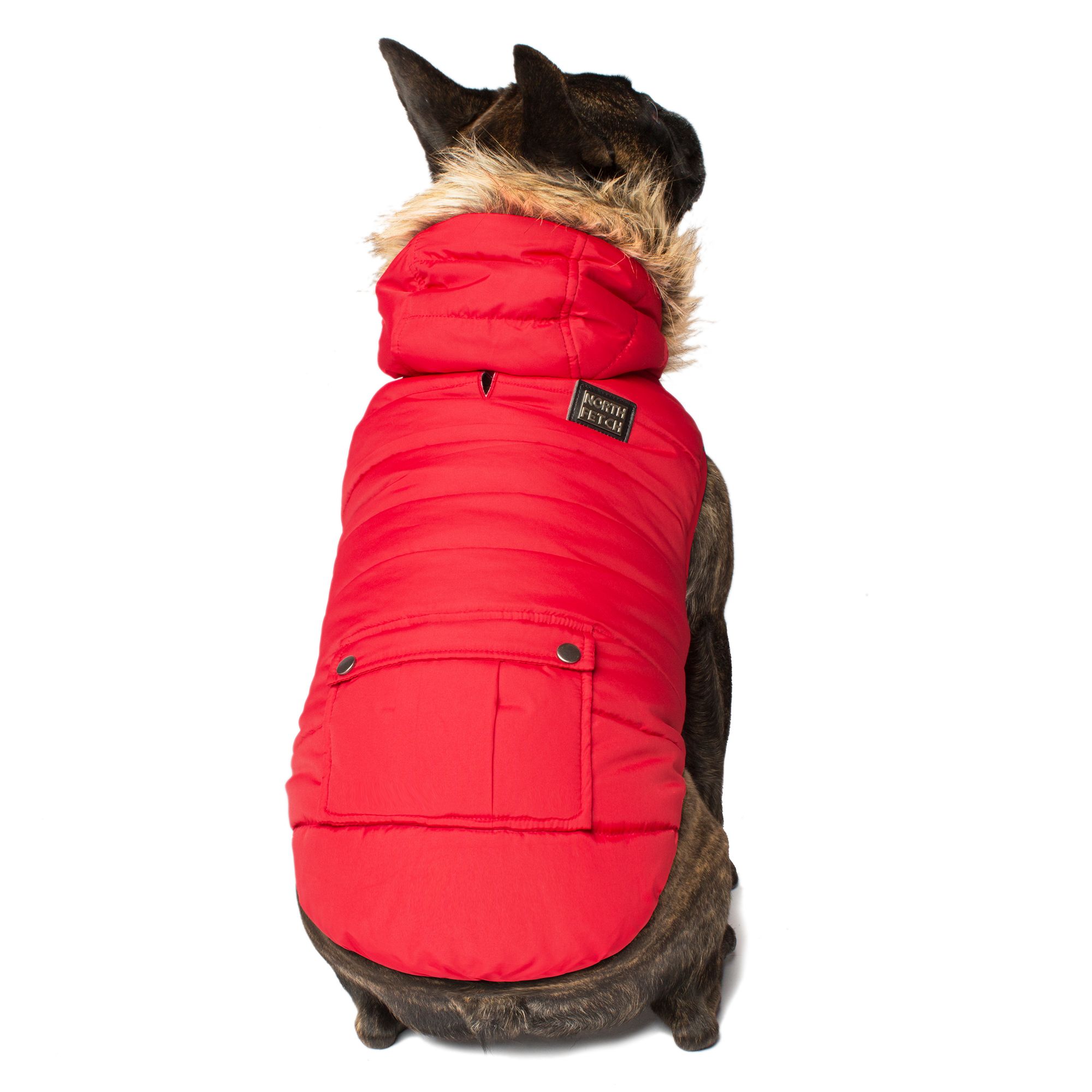 North Fetch Cocoon Dog Parka dog Sweaters & Coats PetSmart