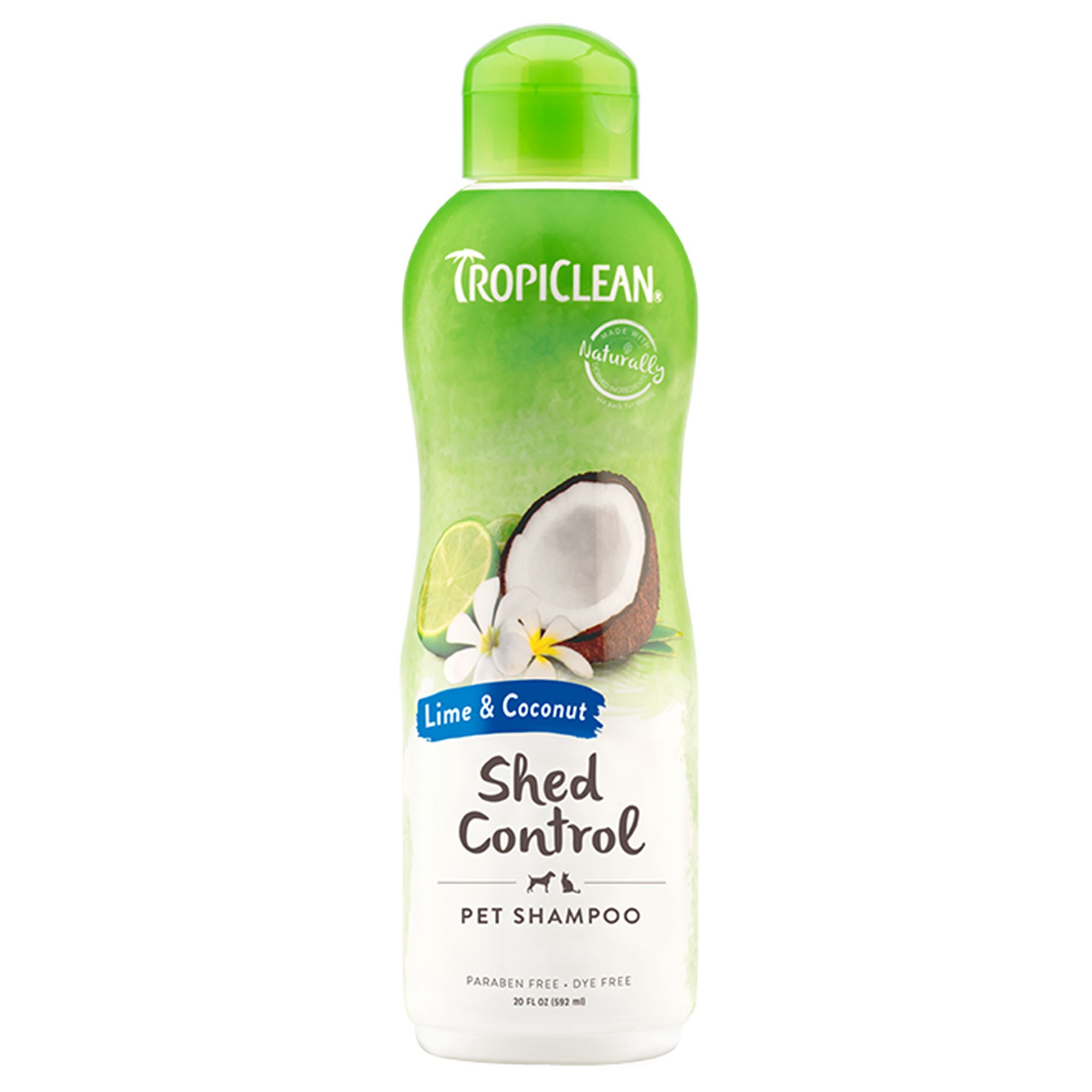 TropiClean® Lime & Coconut DeSheding Dog Shampoo dog Shampoos