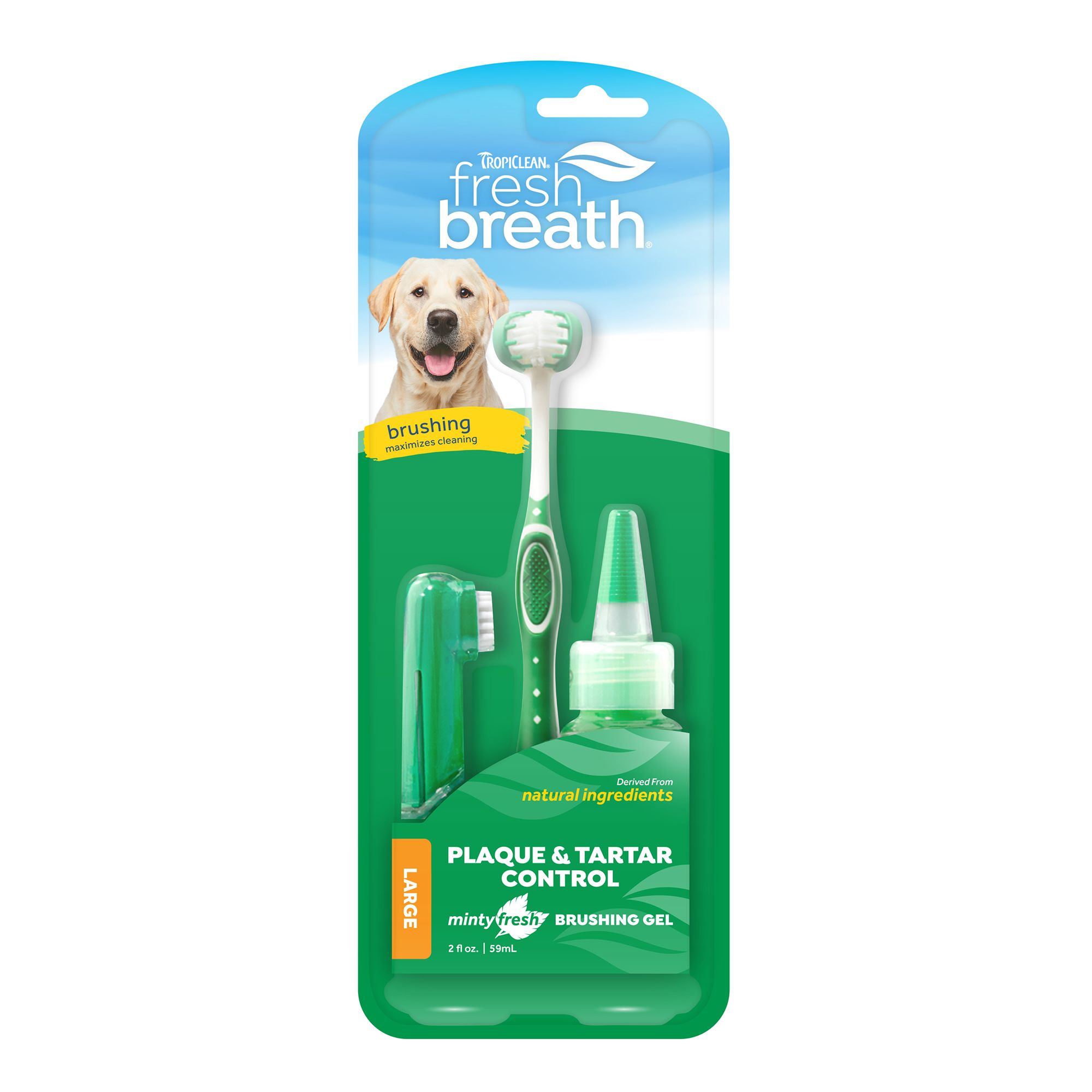 TropiClean® Fresh Breath® Dog Oral Care Kit dog Dental & Breath Care