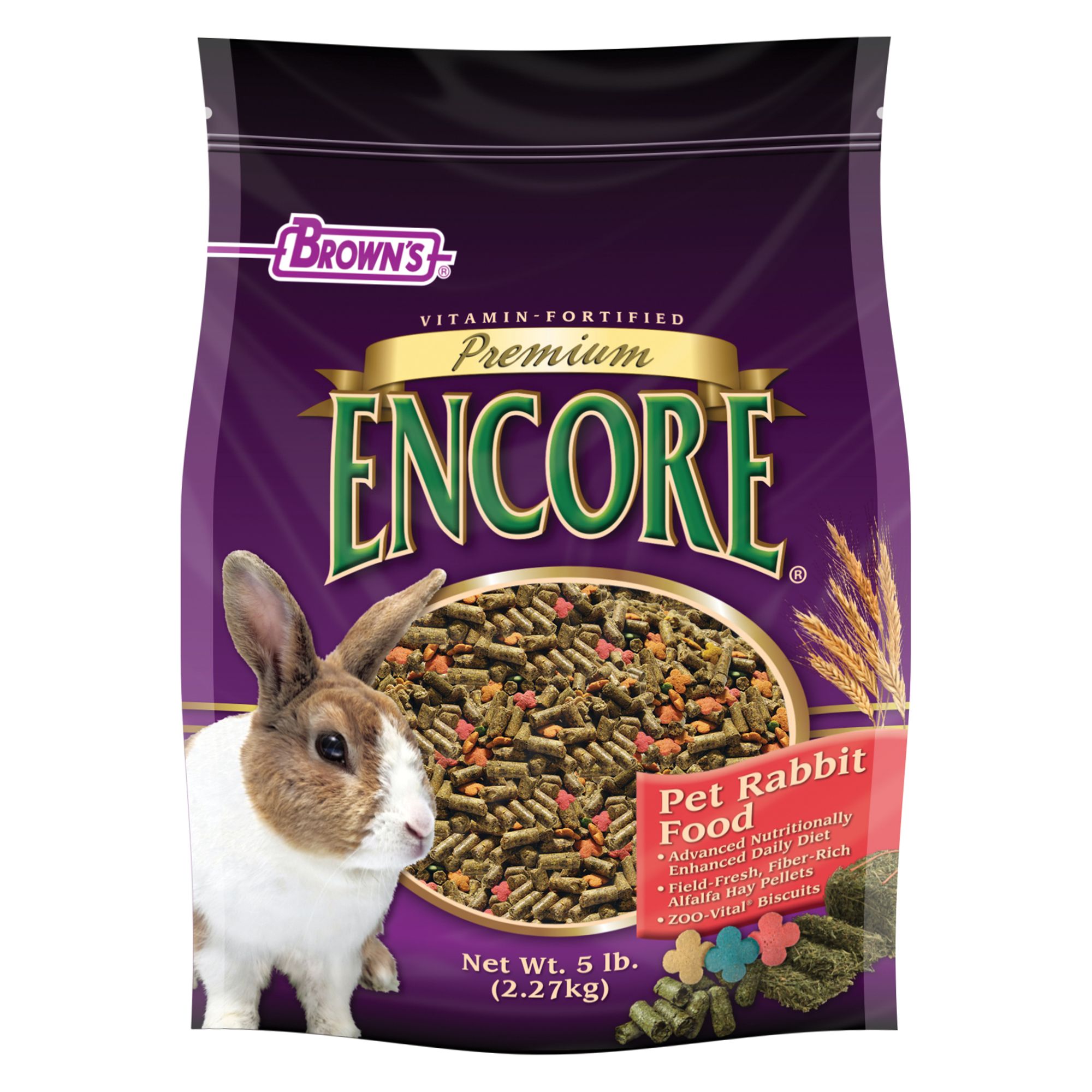 Brown's® Encore® Premium Rabbit Food small pet Food PetSmart