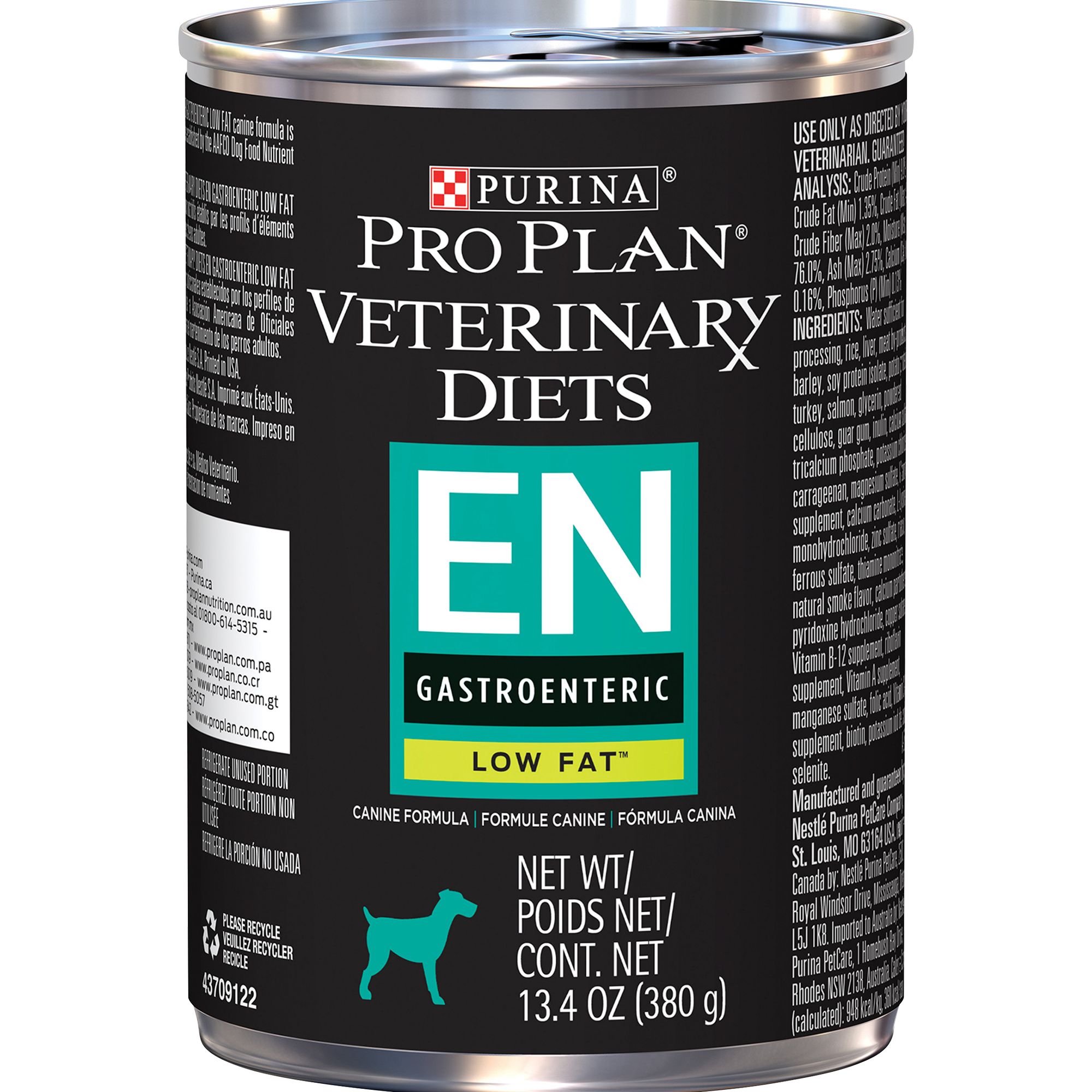 Purina® Pro Plan® Veterinary Diets EN Gastroenteric Low Fat All Life