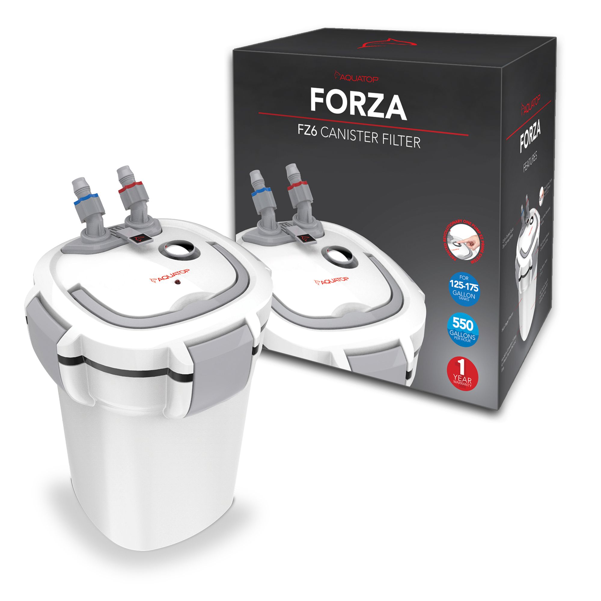 AquaTop FORZA Canister Filter fish Filters PetSmart