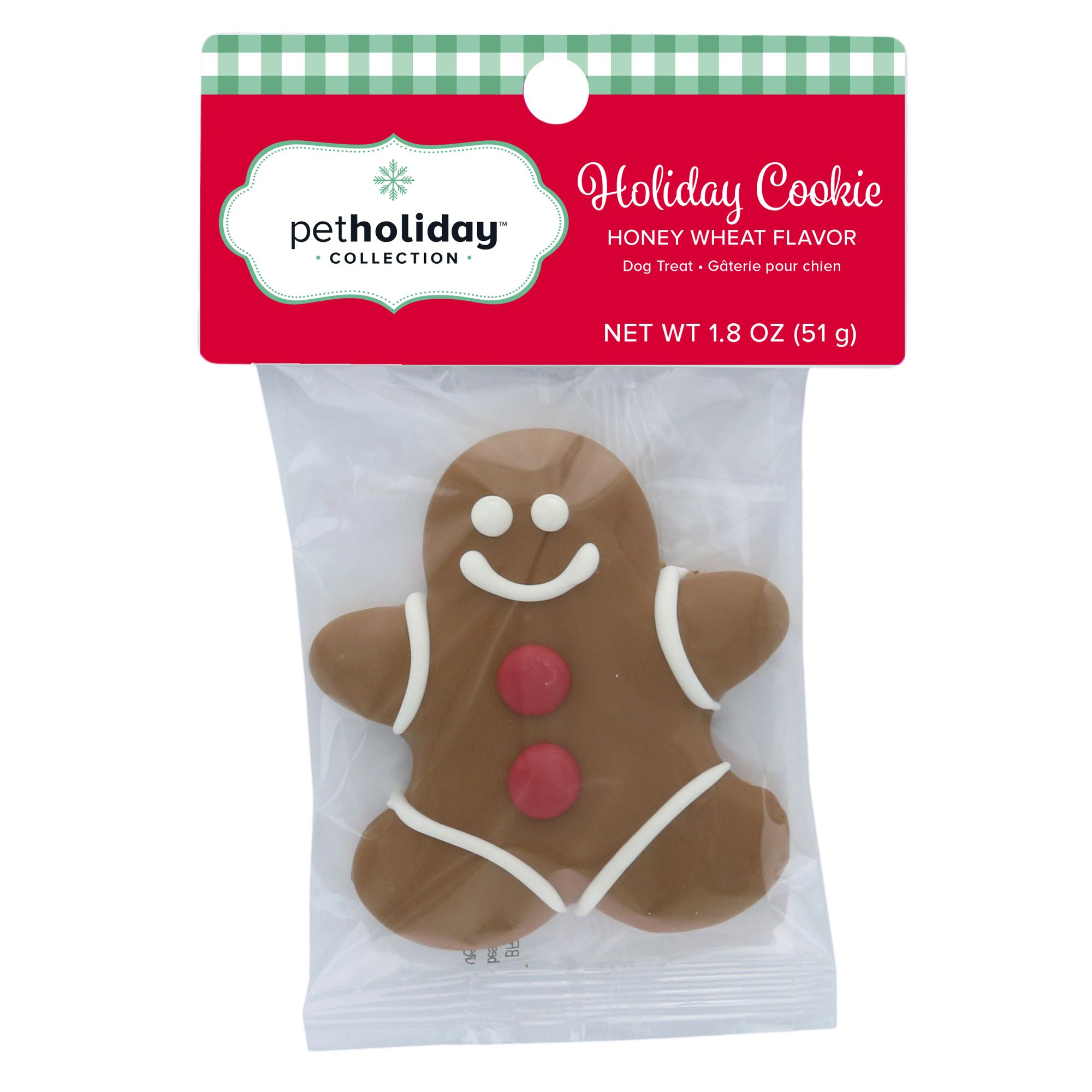 Pet Holiday™ Gingerbread Man Holiday Cookie Dog Treat dog Biscuits