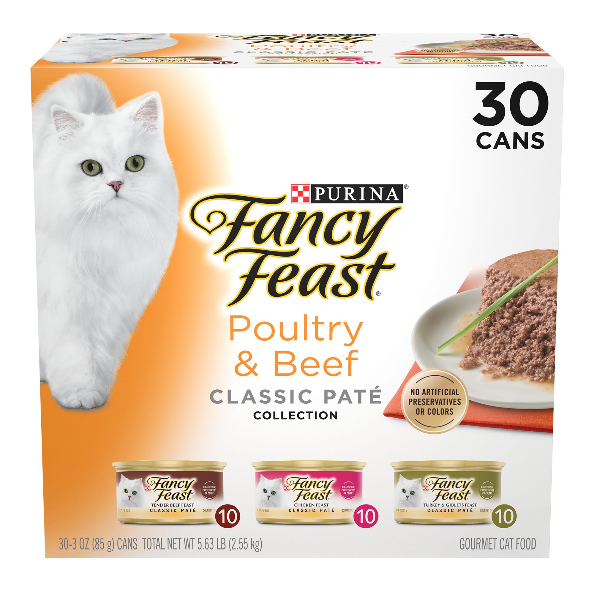 Fancy Feast® Adult Cat Wet Food 6.66 lb., Grain Free cat Wet Food