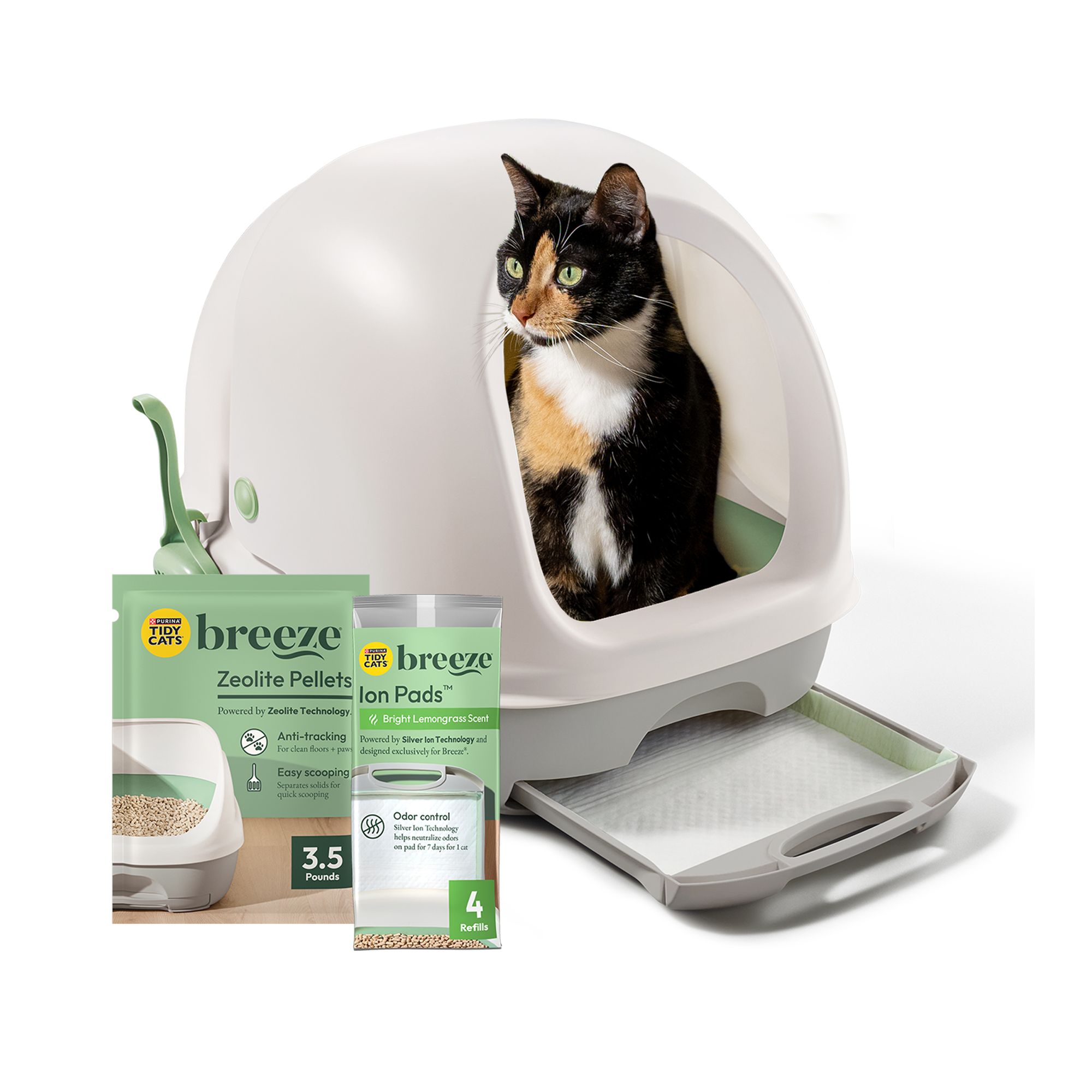Purina Tidy Cats Breeze Hooded Litter Box System