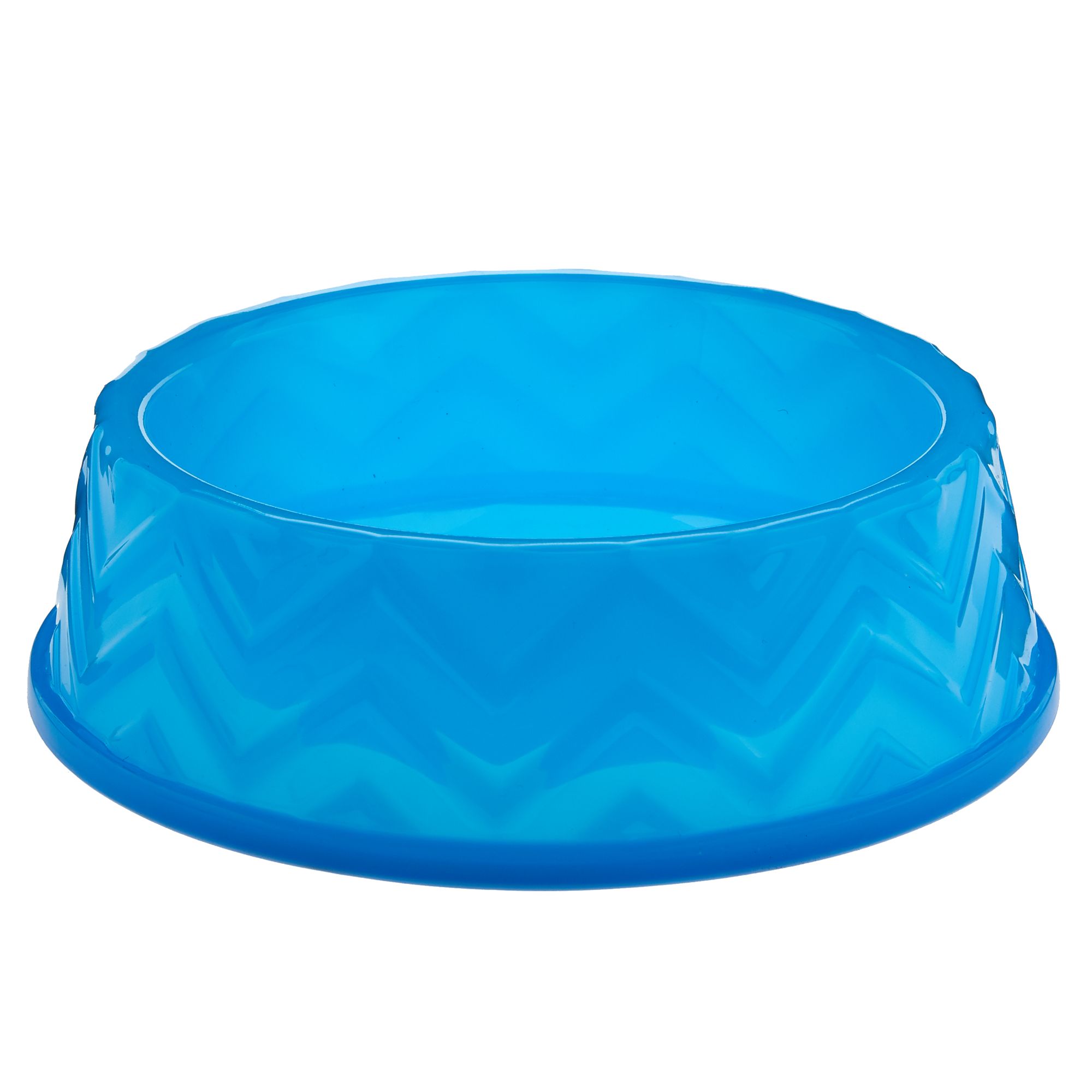 Top Paw® Chevron Textured Dog Bowl dog Food & Water Bowls PetSmart