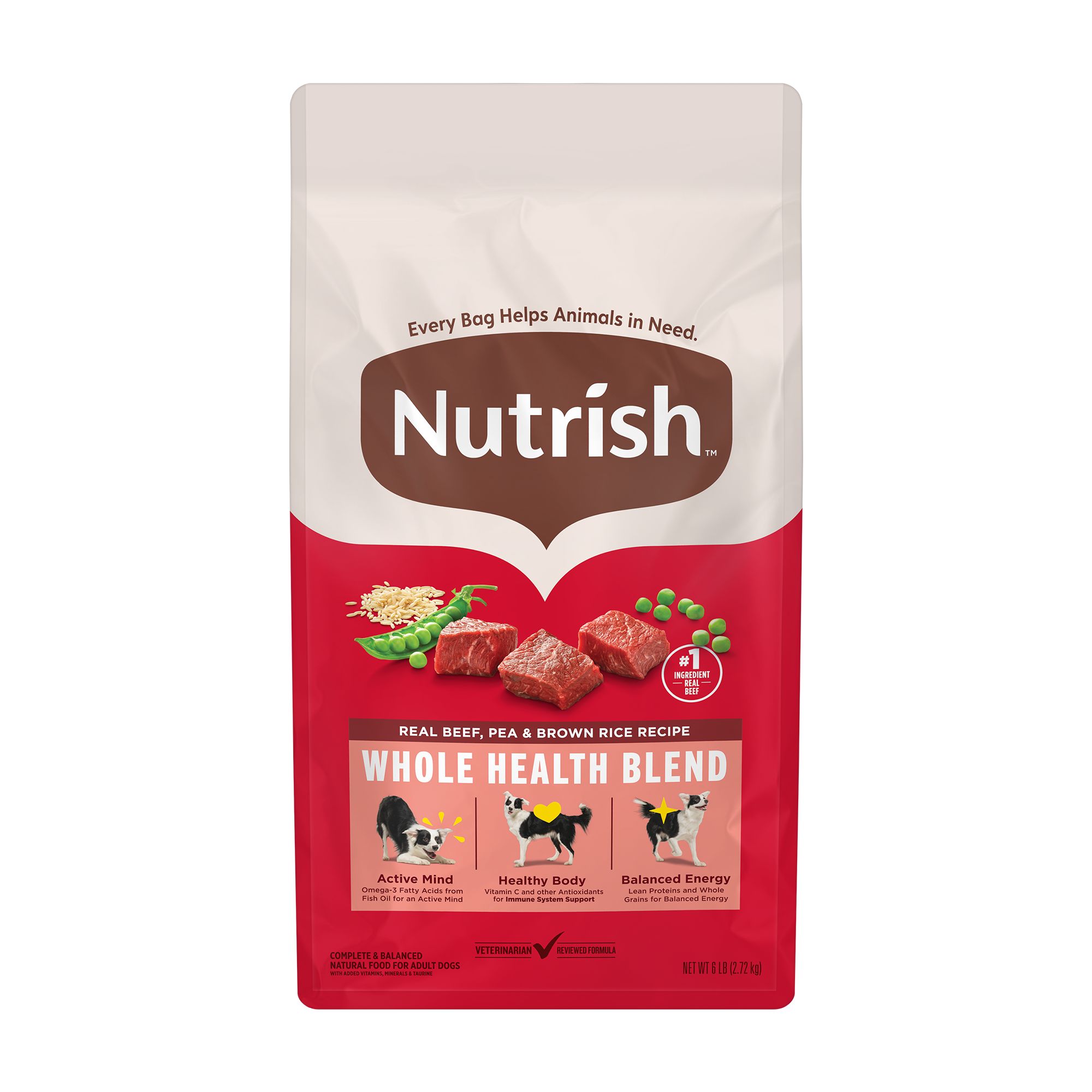 Rachael Ray™ Nutrish® Dog Food Natural, Beef & Brown Rice Recipe