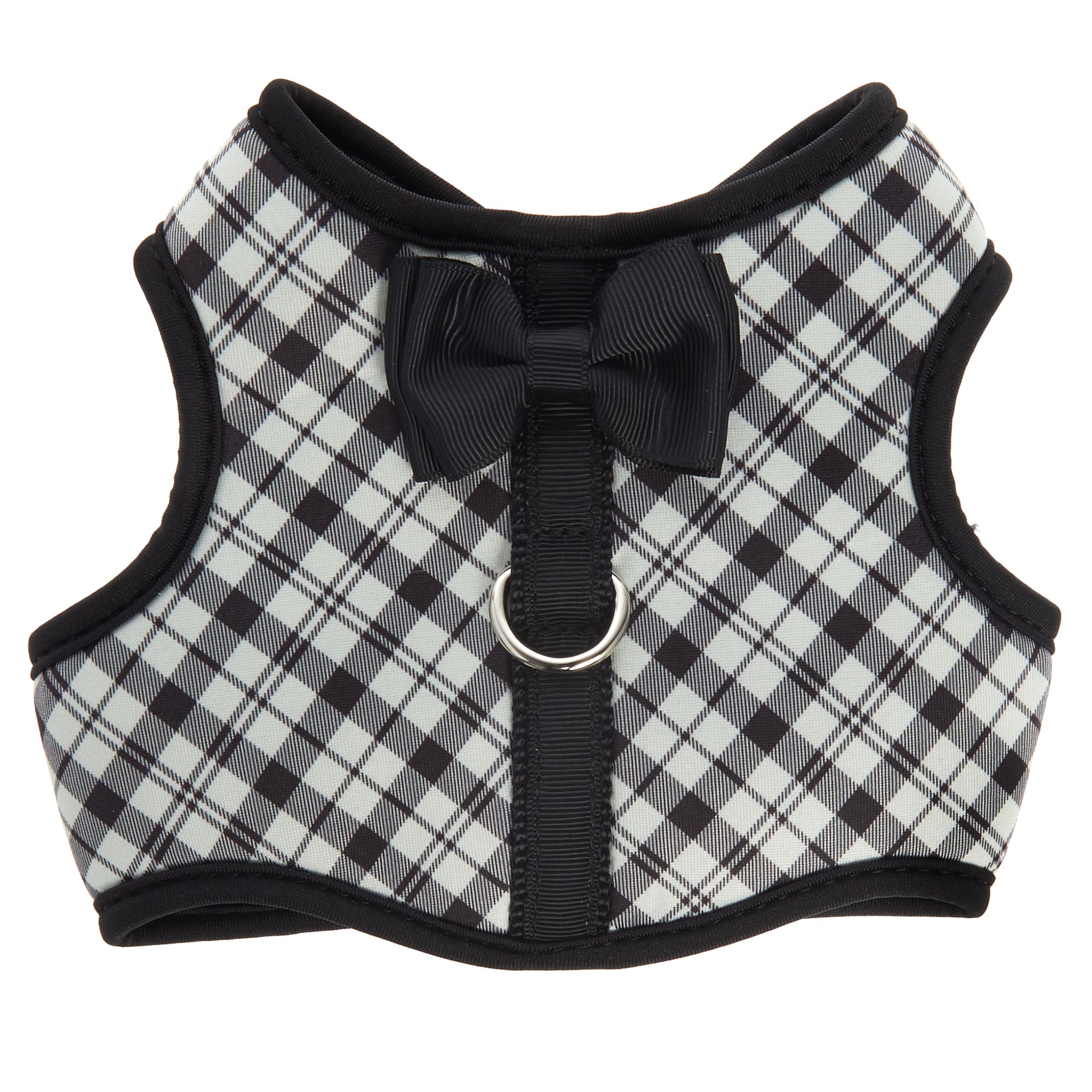 Top Paw® Plaid Bow Tie Vest Dog Harness dog Harnesses PetSmart