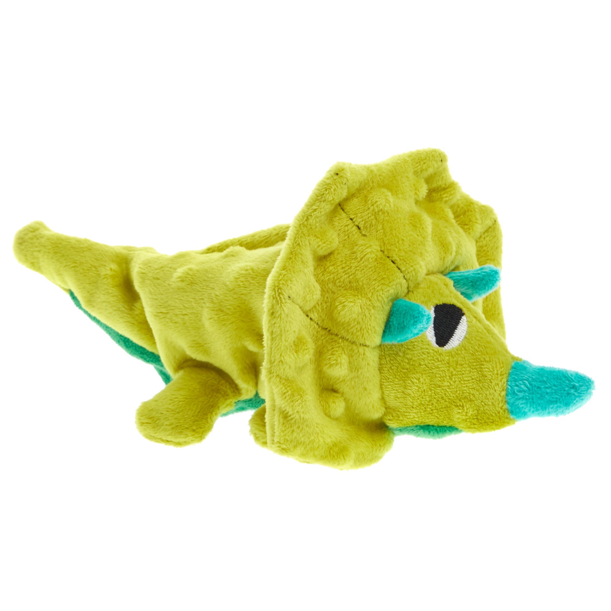Top Paw® TUFF with Bite Shield™ Protection Triceratops Dog Toy Plush