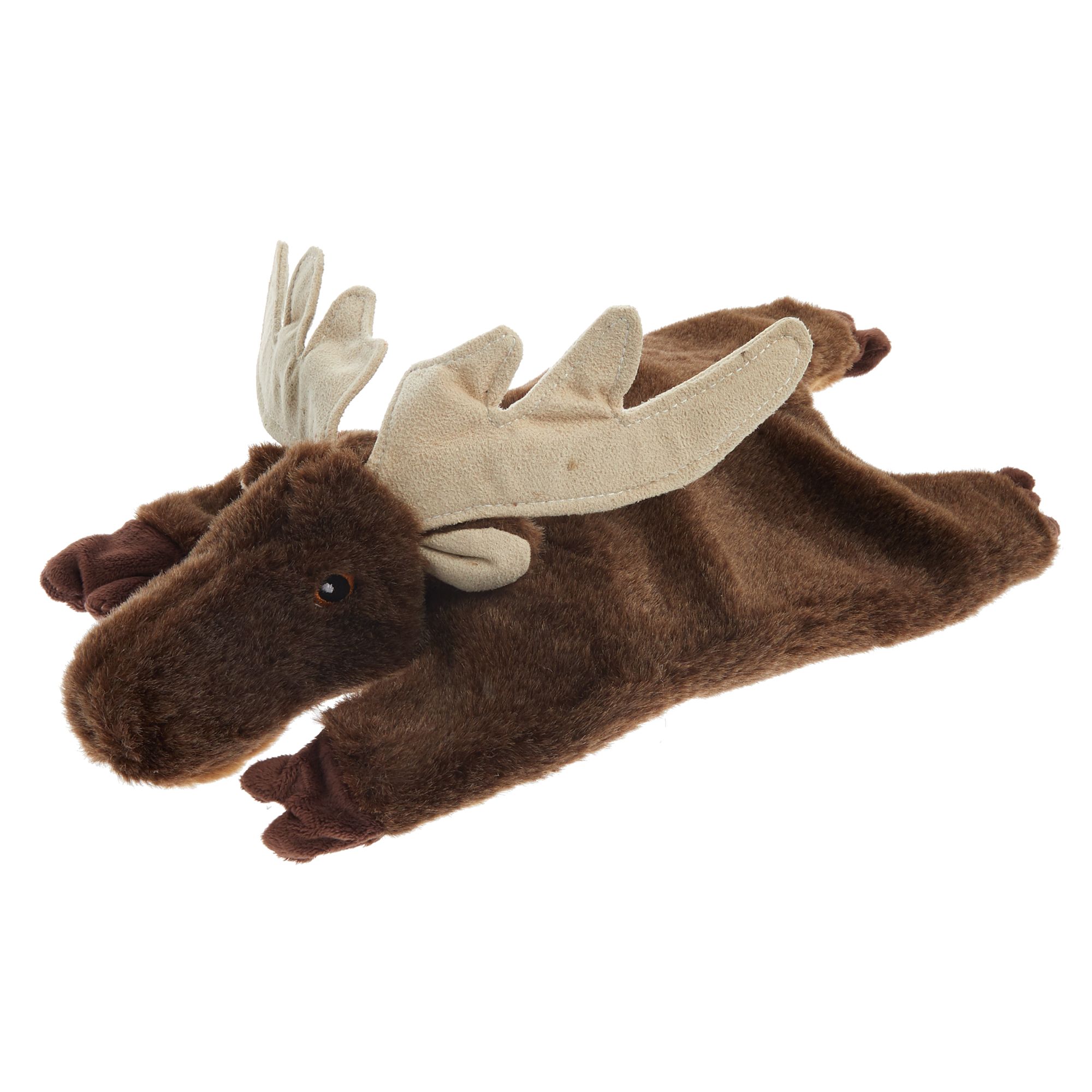Toys"R"Us® Pets Moose Flattie Dog Toy Crinkle, Squeaker