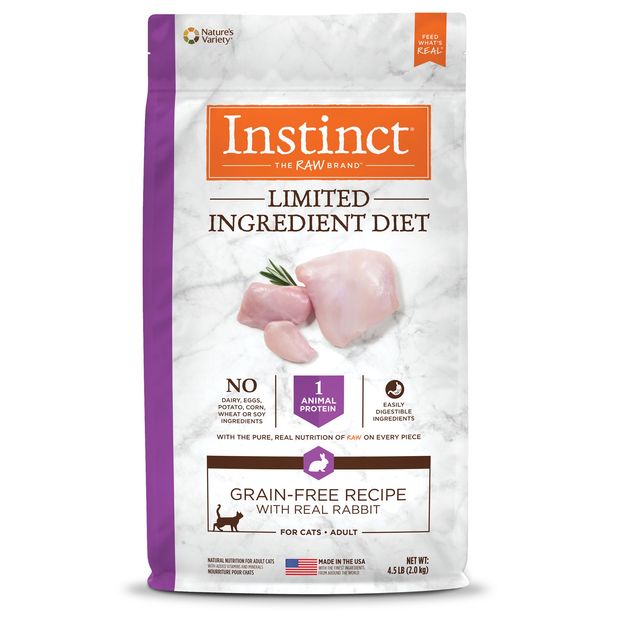 Instinct® Limited Ingredient Cat Food Grain Free, Rabbit
